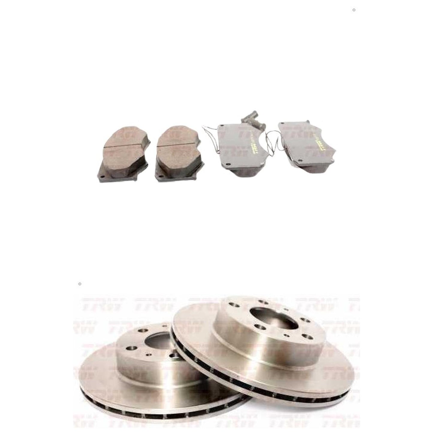 Kit Disco e Pastilha Dianteira - TRW - RCPT04750 - RCDI01880 - (1)
