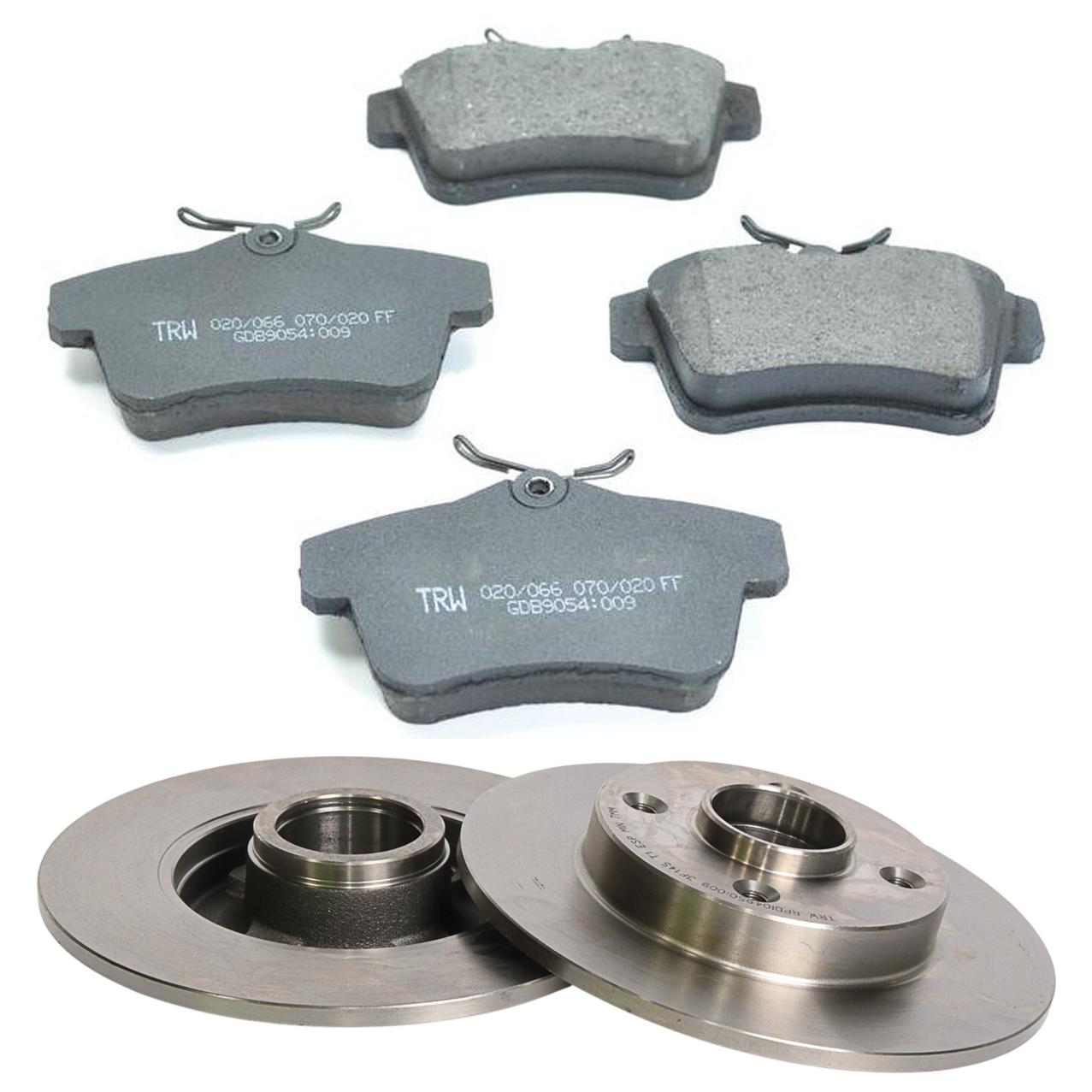 Kit Disco e Pastilha Traseira - TRW - GDB9054 - RPDI04950 - (1)