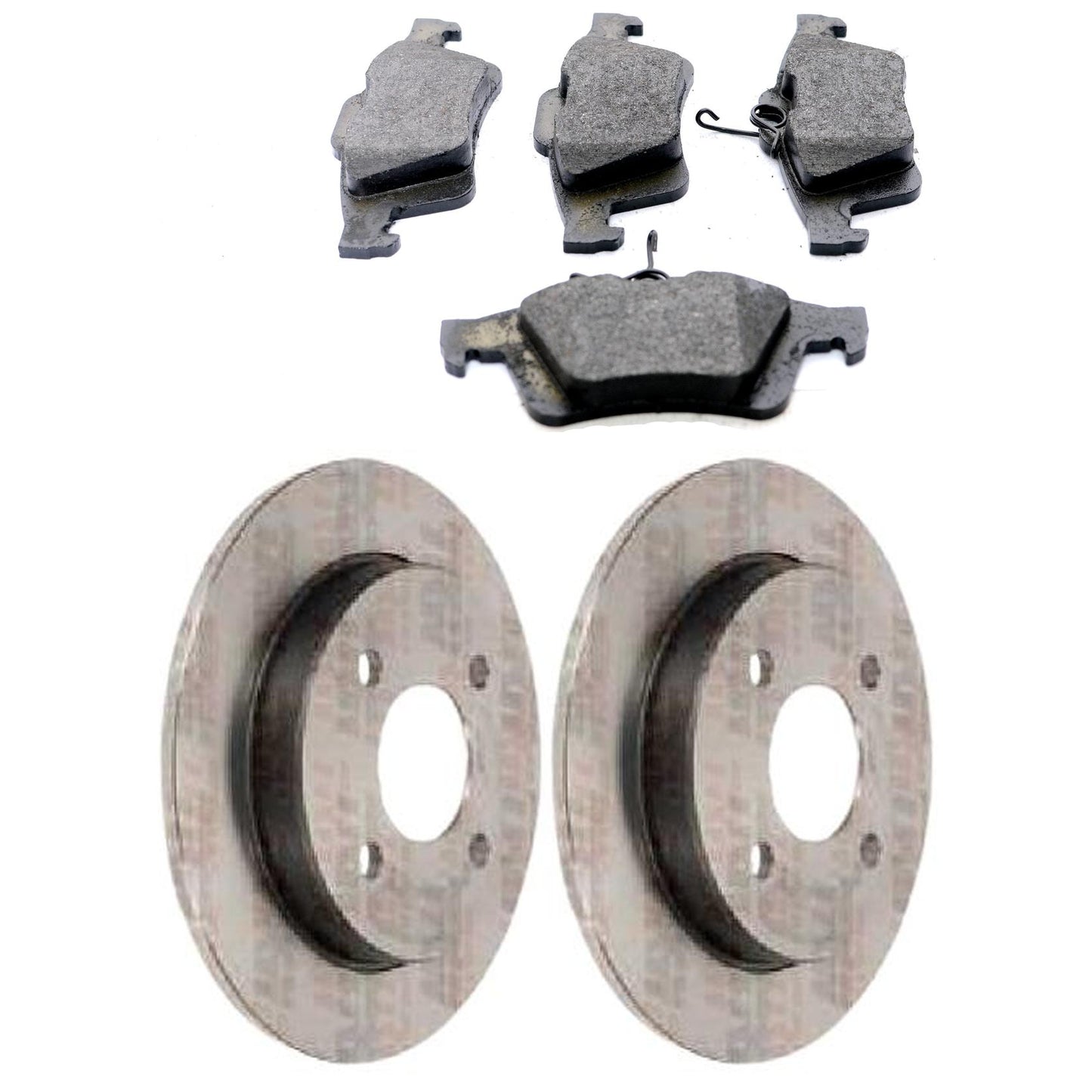 Kit Disco e Pastilha Traseira - TRW - RCPT13200 - RPDI01990 - (1)