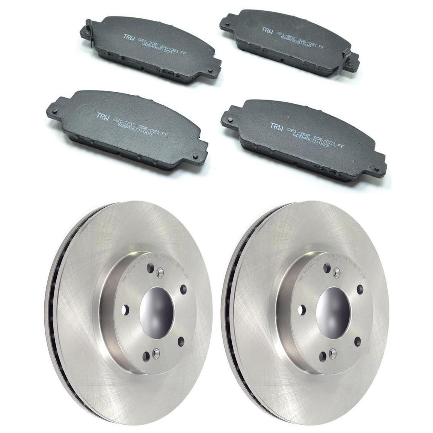 Kit Disco e Pastilha Dianteira - TRW - GDB4903 - RCDI10720 - (1)