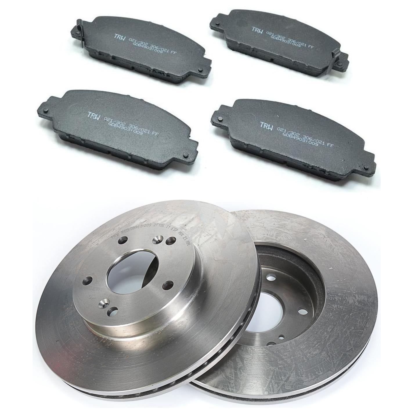 Kit Disco e Pastilha Dianteira - TRW - GDB4903 - RCDI09960 - (1)
