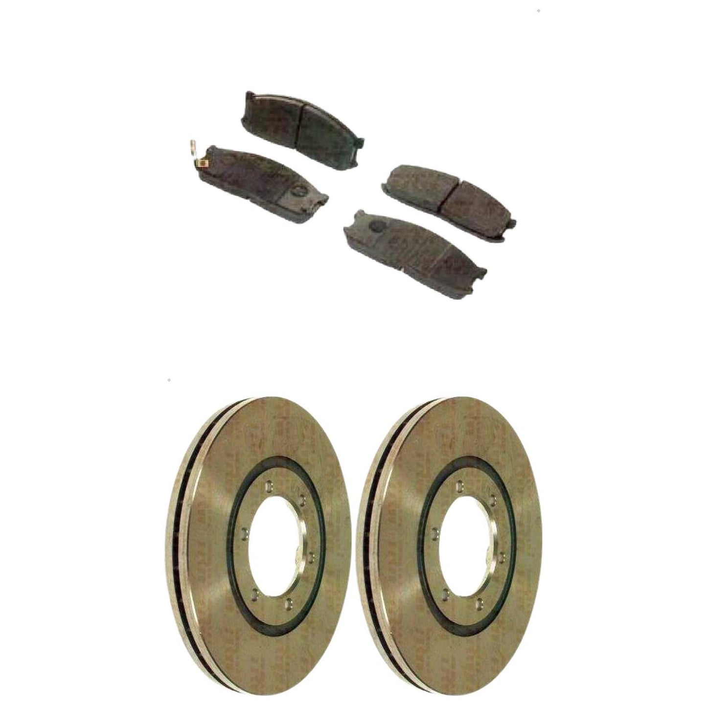 Kit Disco e Pastilha Dianteira - TRW - RCPT01350 - RCDI01560 - (1)