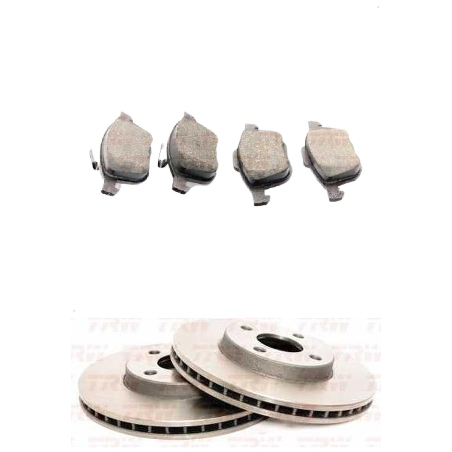 Kit Disco e Pastilha Dianteira - TRW - RCPT12240 - RCDI07960 - (1)