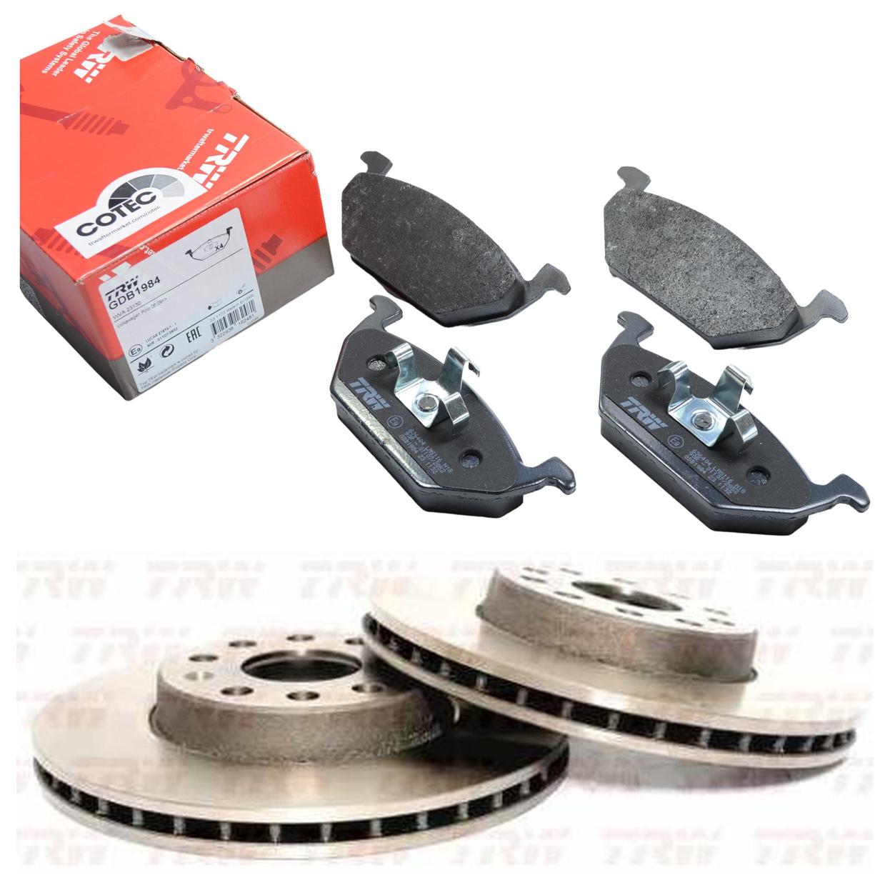 Kit Disco e Pastilha Dianteira - TRW - GDB1984 - RCDI07800 - (1)