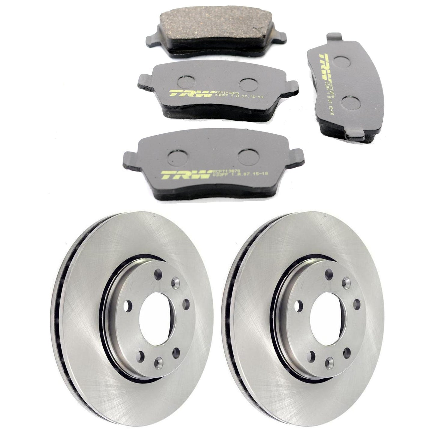 Kit Disco e Pastilha Dianteira - TRW - RCPT13870 - RCDI09340 - (1)