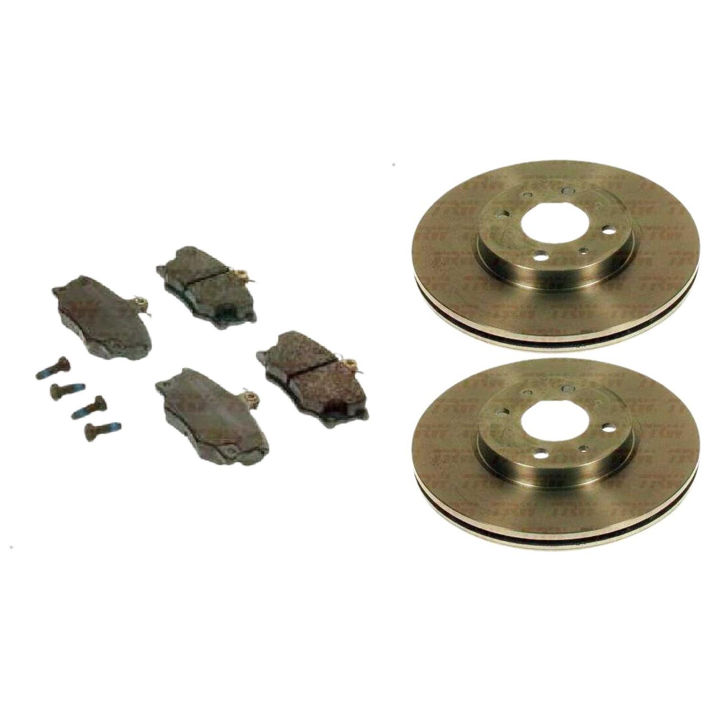 Kit Disco e Pastilha Dianteira - TRW - RCPT00860 - RCDI00800 - (1)
