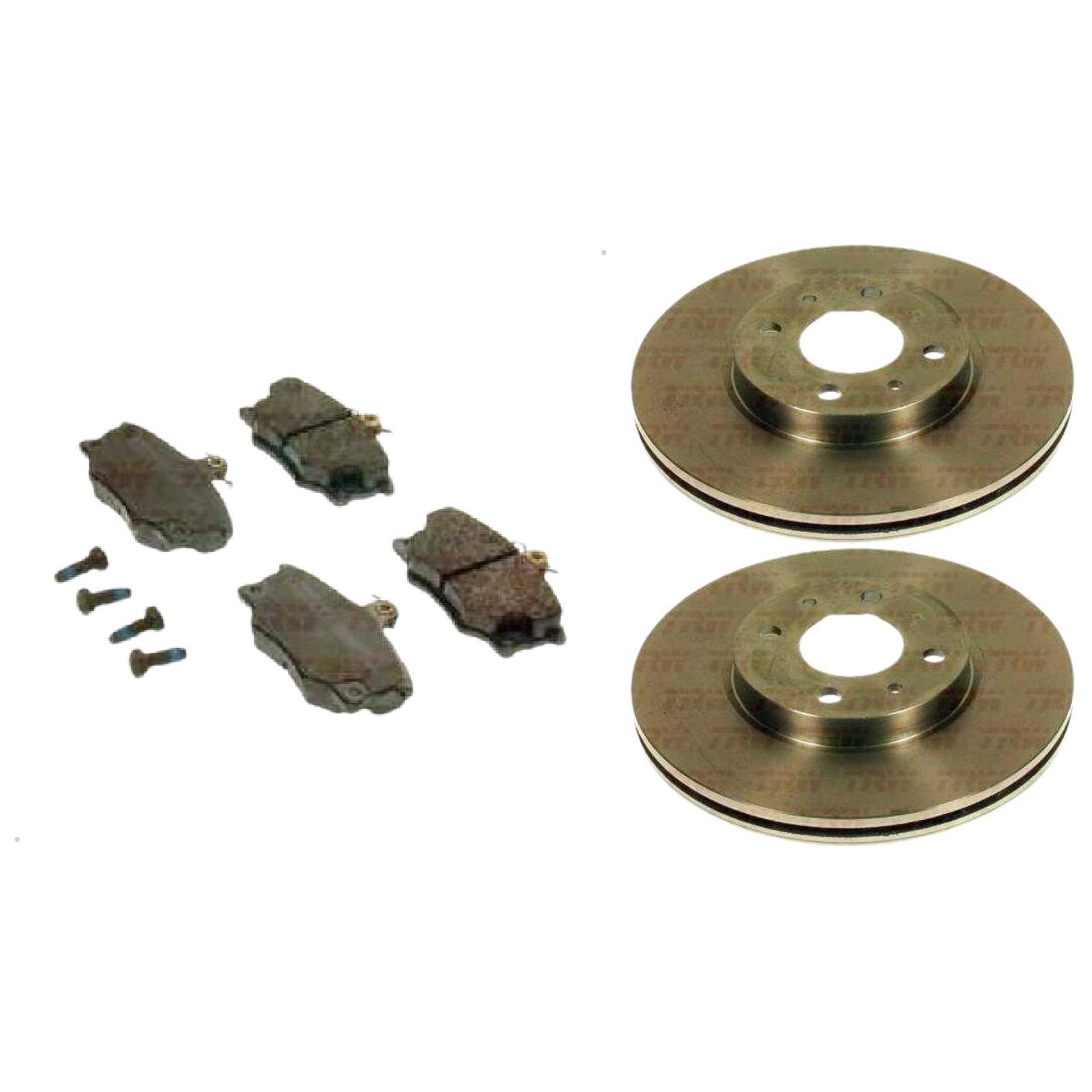 Kit Disco e Pastilha Dianteira - TRW - RCPT00860 - RCDI00800 - (1)