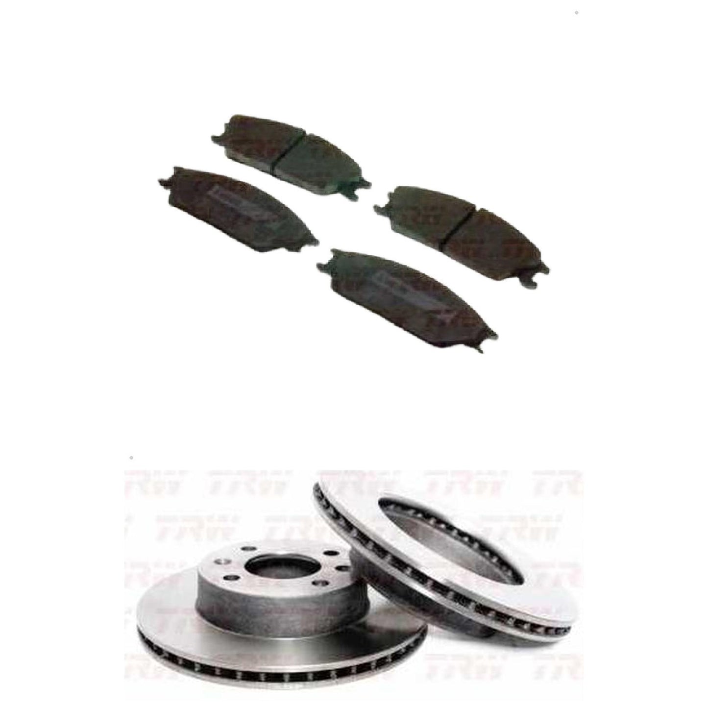 Kit Disco e Pastilha Dianteira - TRW - RCPT00960 - RCDI09260 - (1)