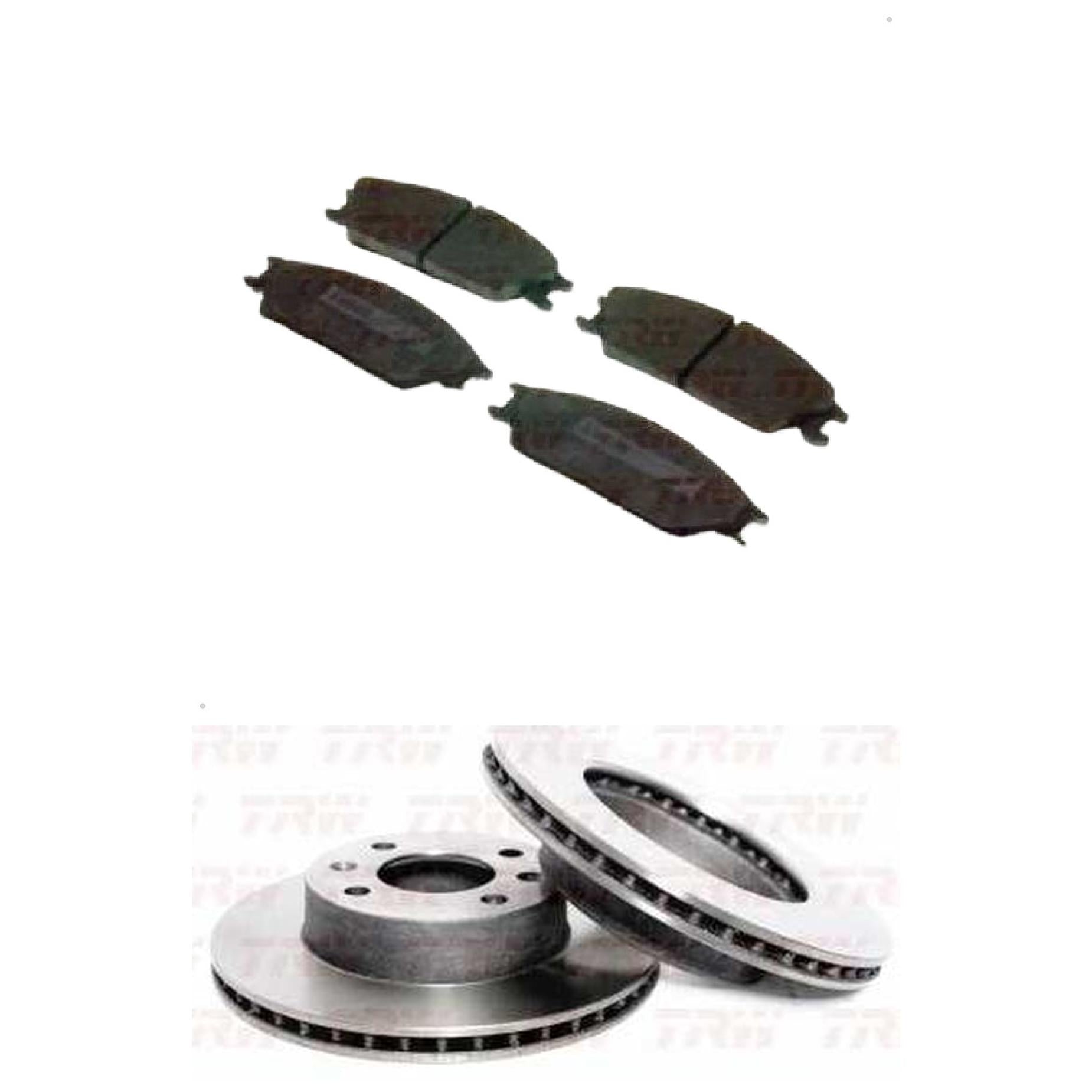 Kit Disco e Pastilha Dianteira - TRW - RCPT00960 - RCDI09260 - (1)