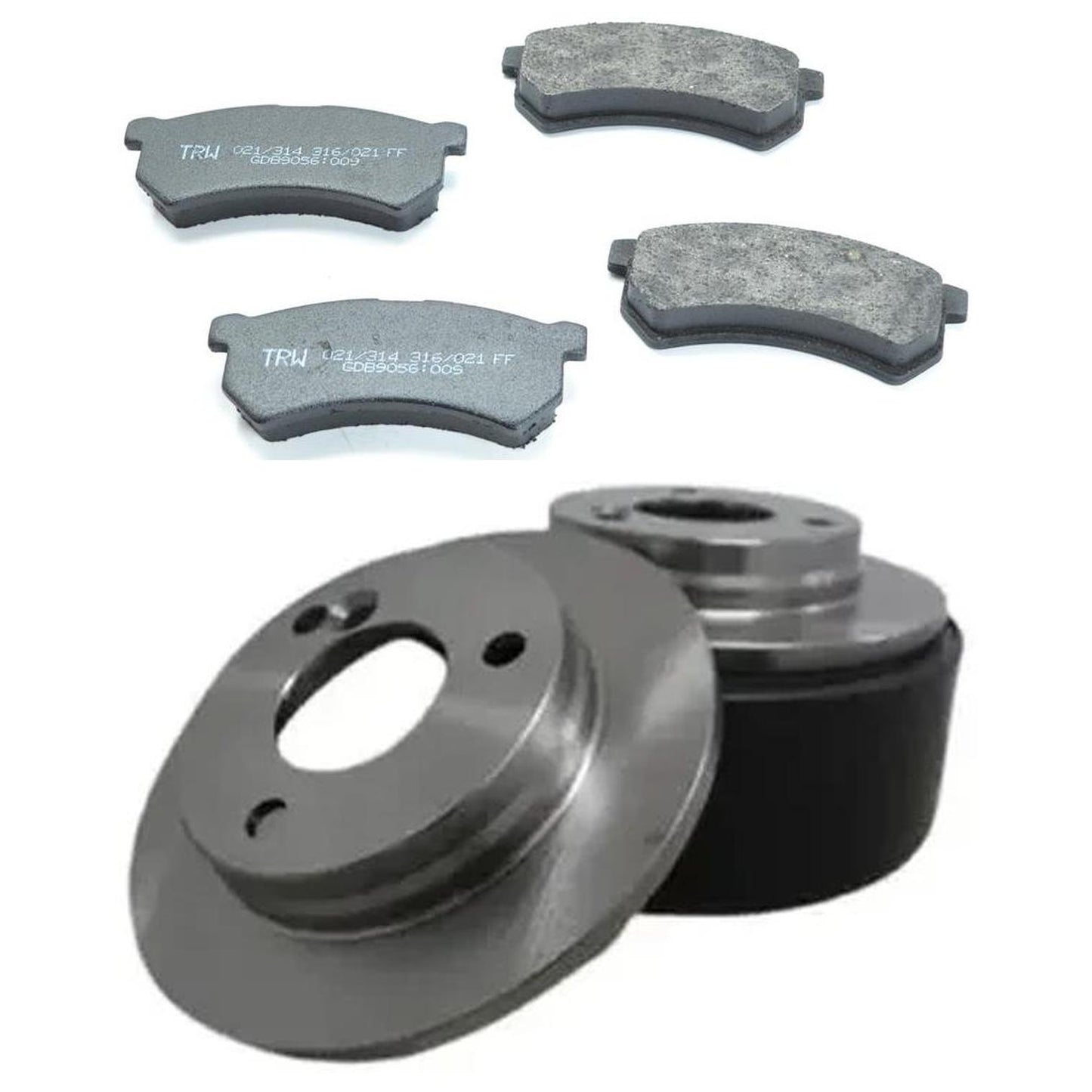 Kit Disco e Pastilha Dianteira - TRW - GDB9056 - DF908 - (1)