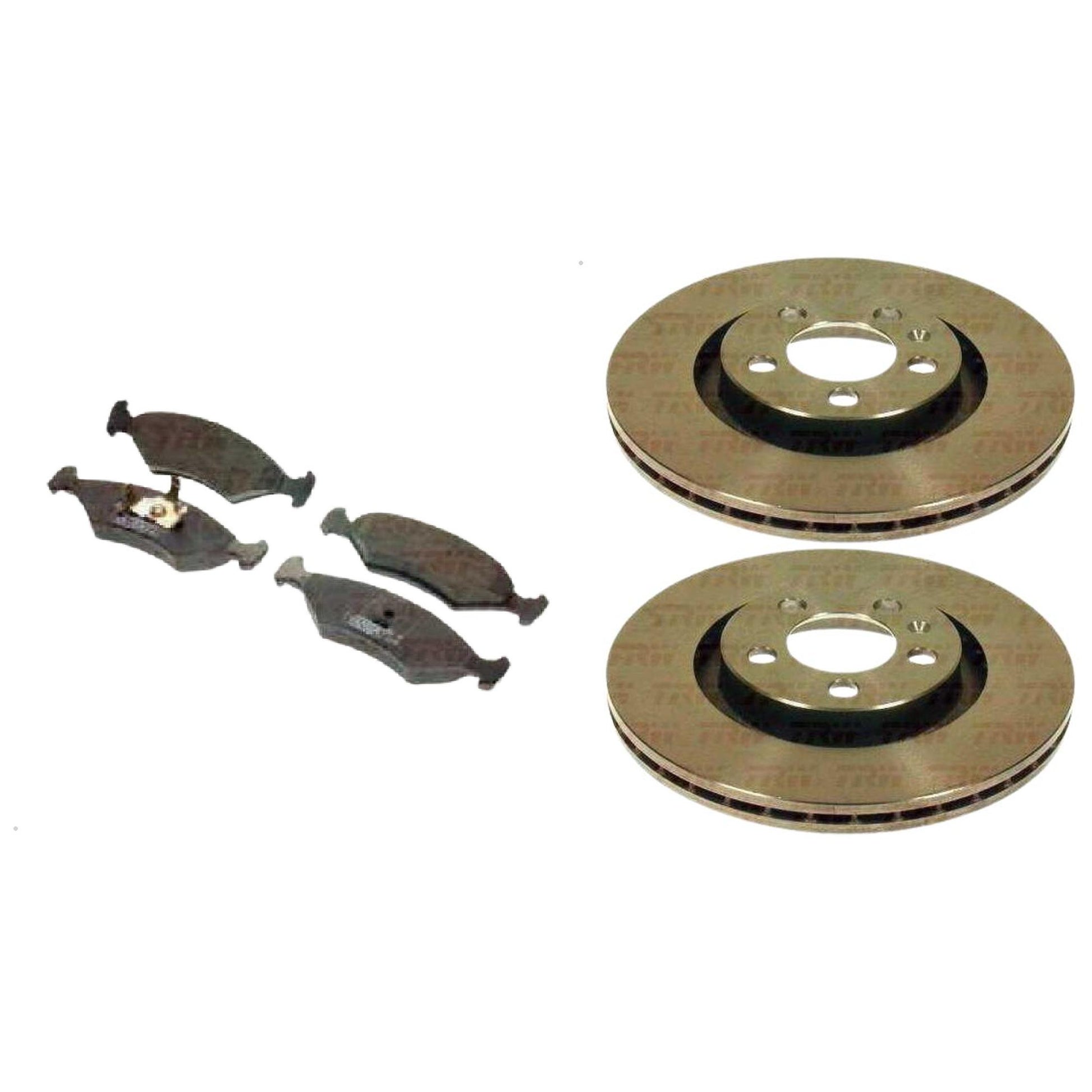 Kit Disco e Pastilha Dianteira - TRW - RCPT00101 - RCDI01630 - (1)