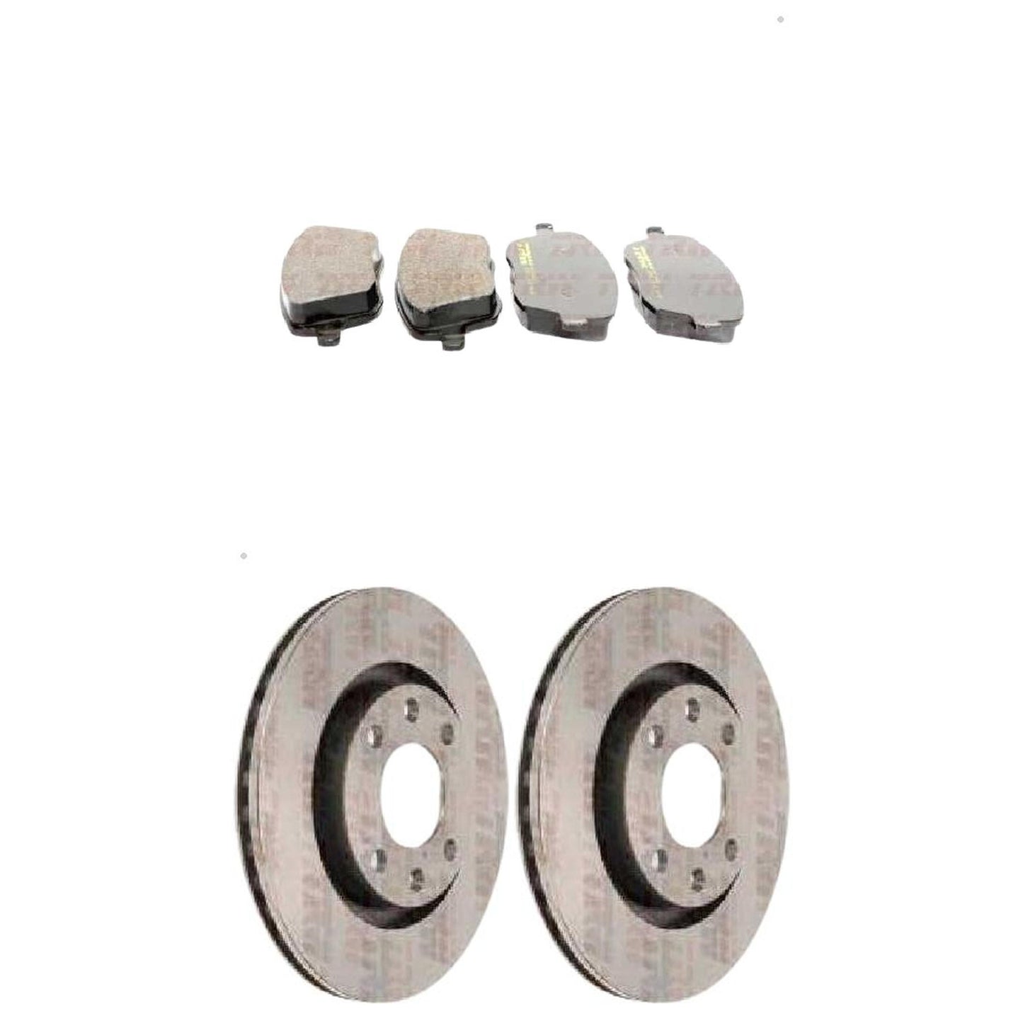 Kit Disco e Pastilha Dianteira - TRW - RCPT08280 - RCDI02800 - (1)