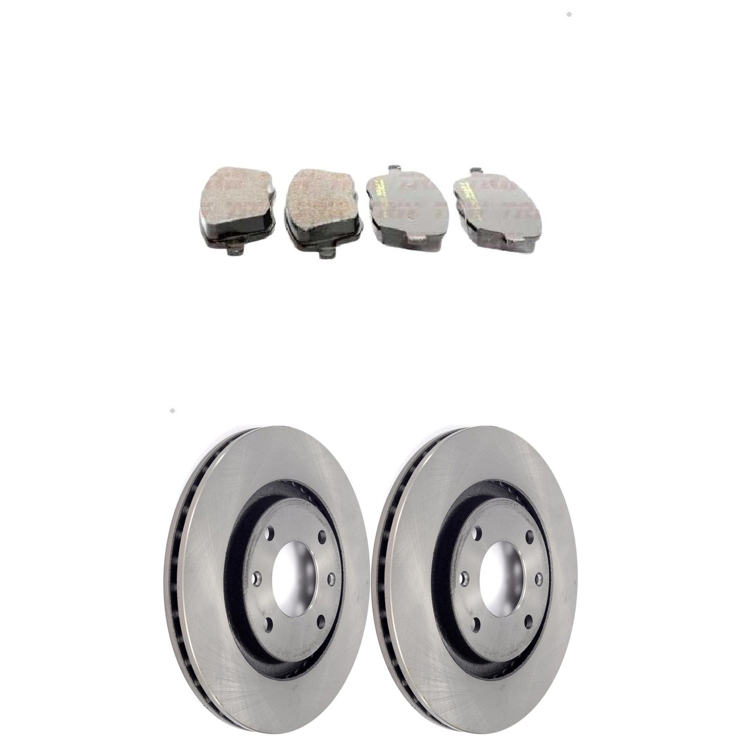 Kit Disco e Pastilha Dianteira - TRW - RCPT08280 - RCDI01370 - (1)