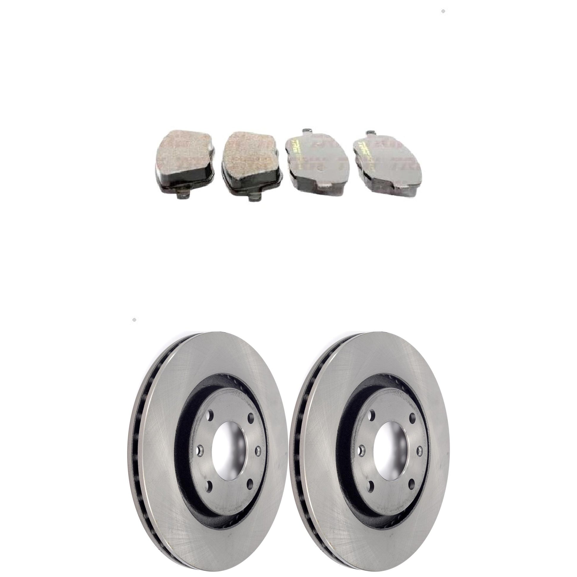 Kit Disco e Pastilha Dianteira - TRW - RCPT08280 - RCDI01370 - (1)