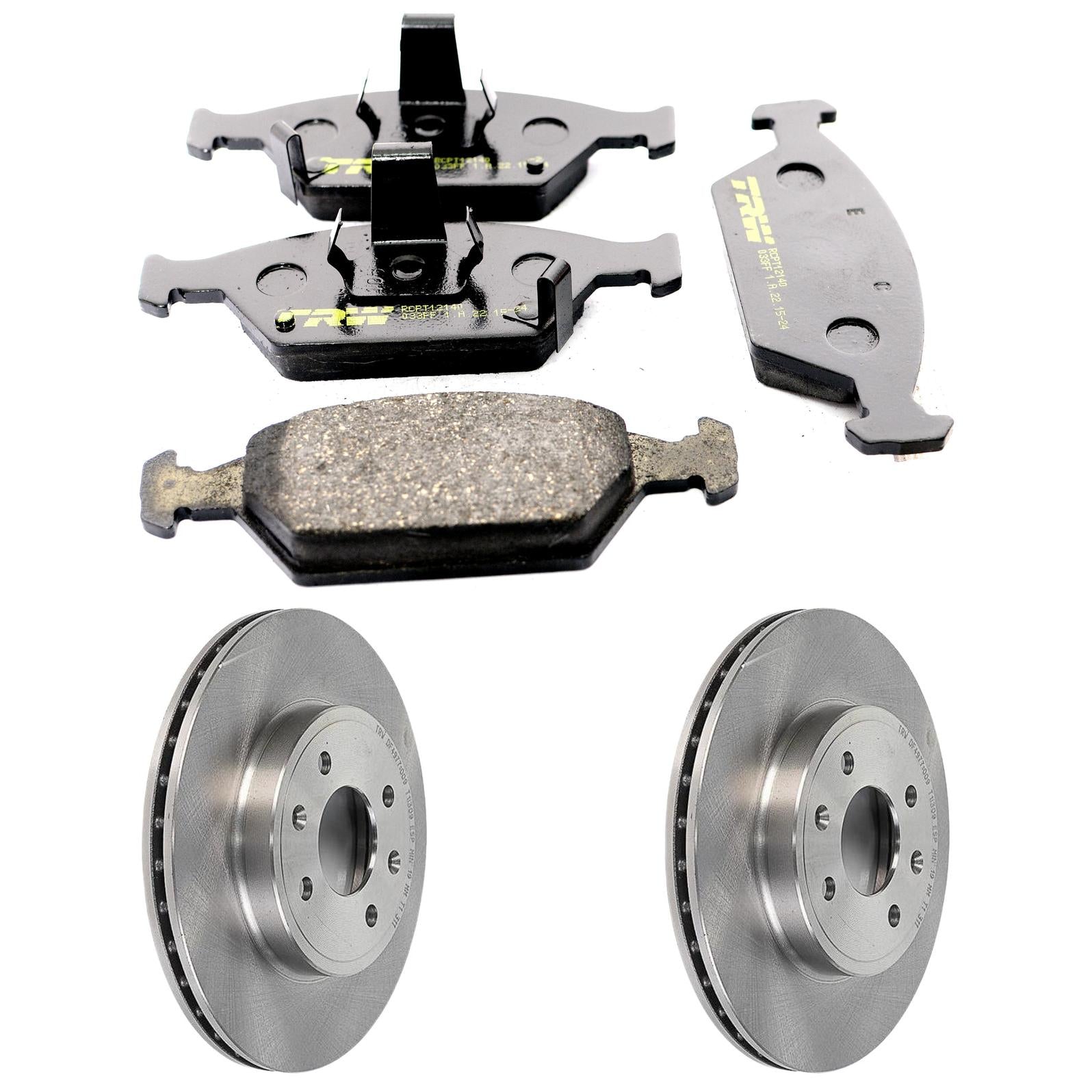 Kit Disco e Pastilha Dianteira - TRW - RCPT12140 - DF4977 - (1)
