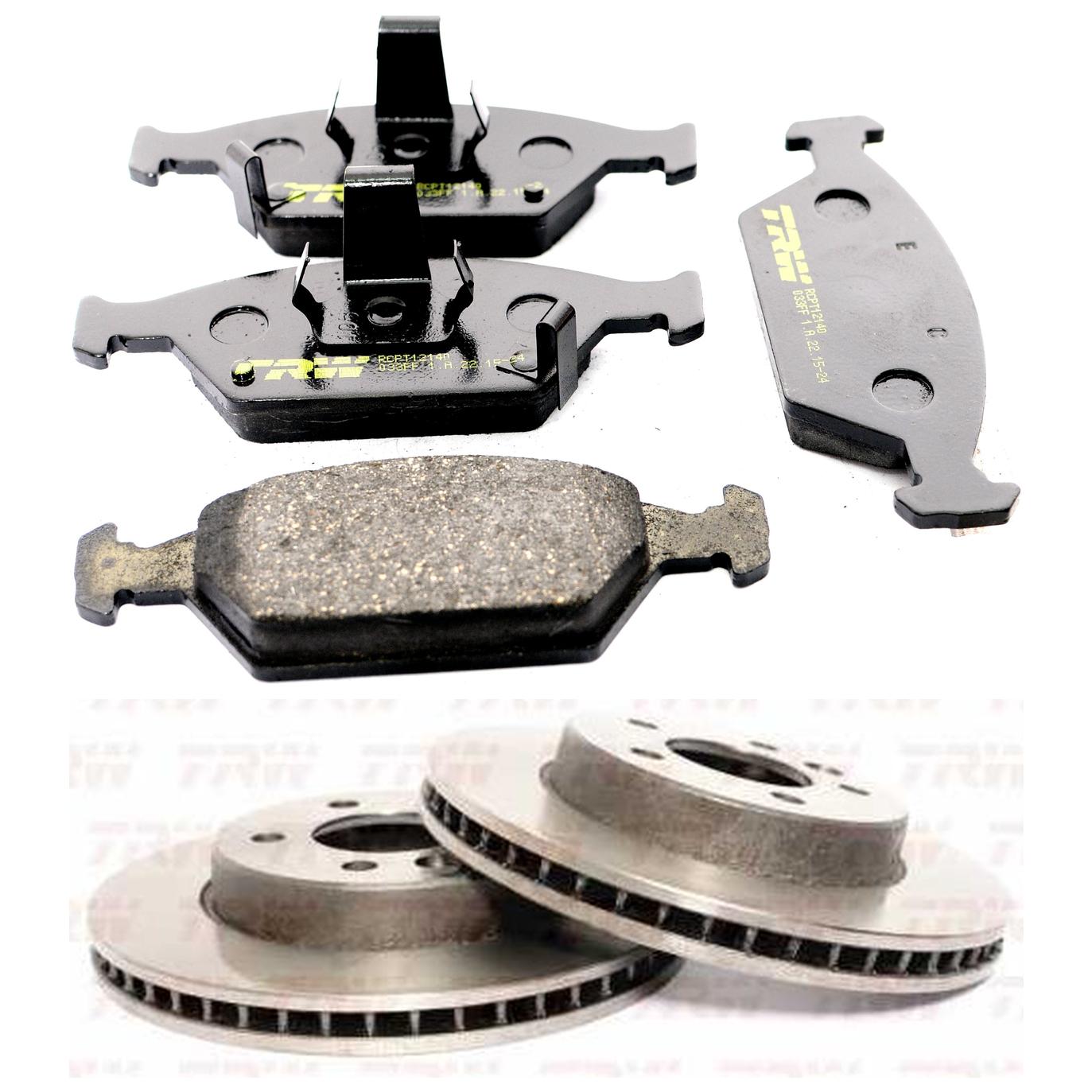 Kit Disco e Pastilha Dianteira - TRW - RCPT12140 - RPDI03870 - (1)