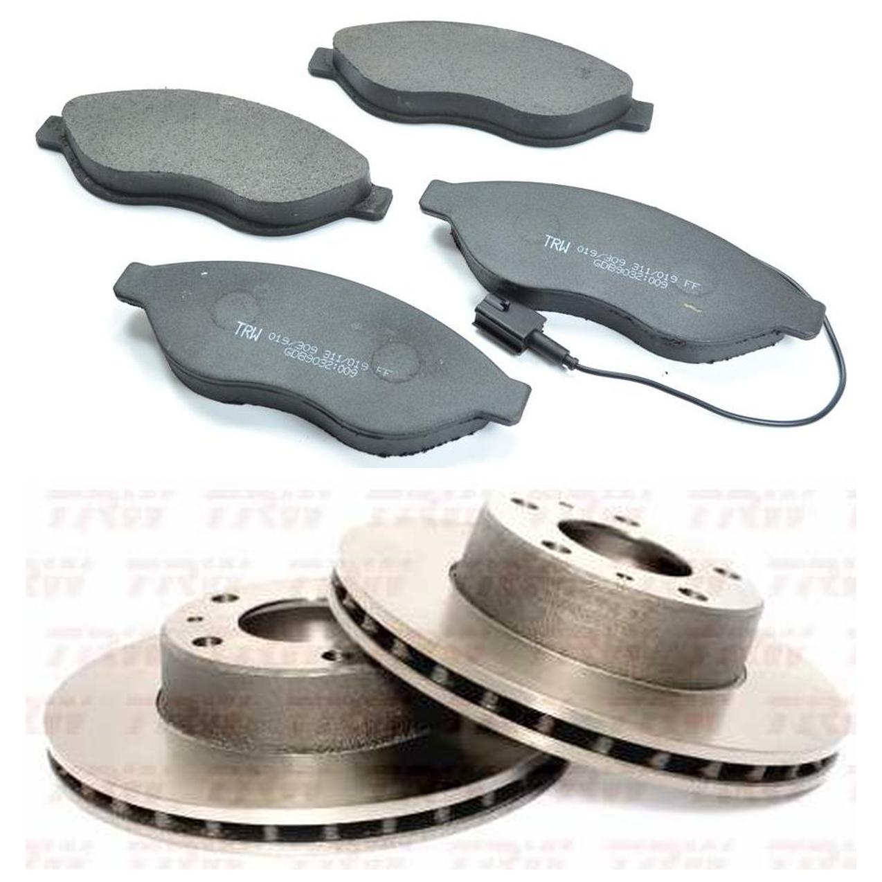 Kit Disco e Pastilha Dianteira - TRW - GDB9032 - RCDI07540 - (1)