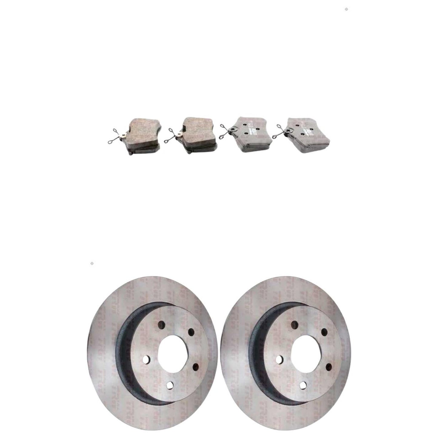 Kit Disco e Pastilha Traseira - TRW - RCPT08530 - RPDI04180 - (1)