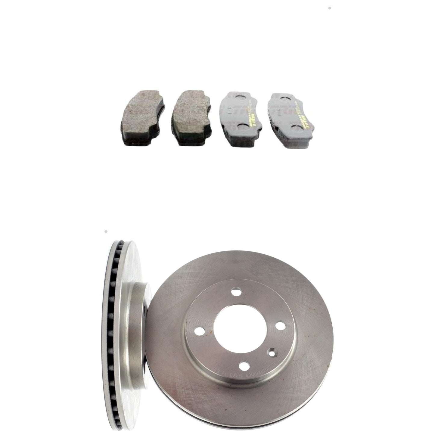 Kit Disco e Pastilha Dianteira - TRW - RCPT12710 - RCDI01020 - (1)