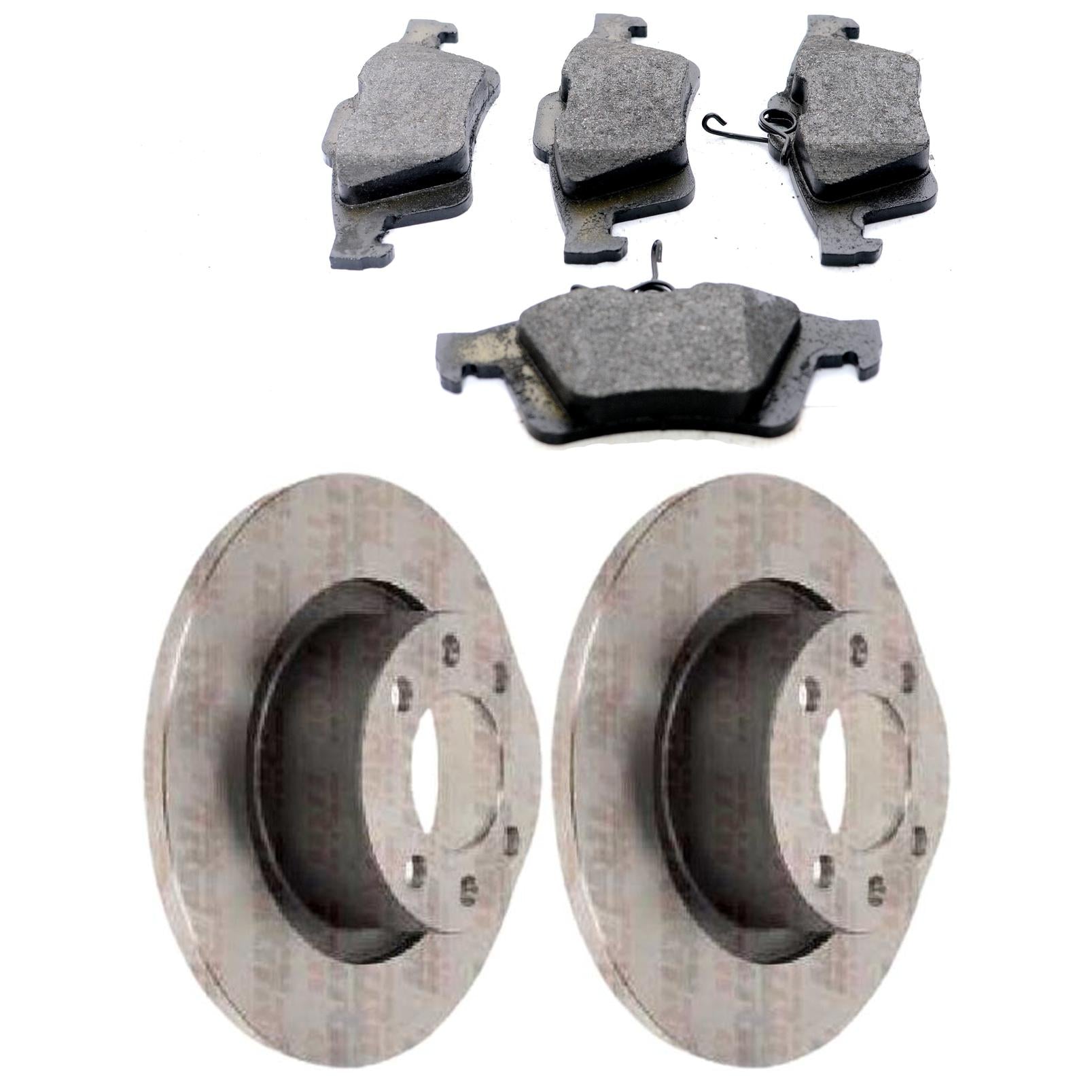 Kit Disco e Pastilha Traseira - TRW - RCPT13200 - RPDI01920 - (1)