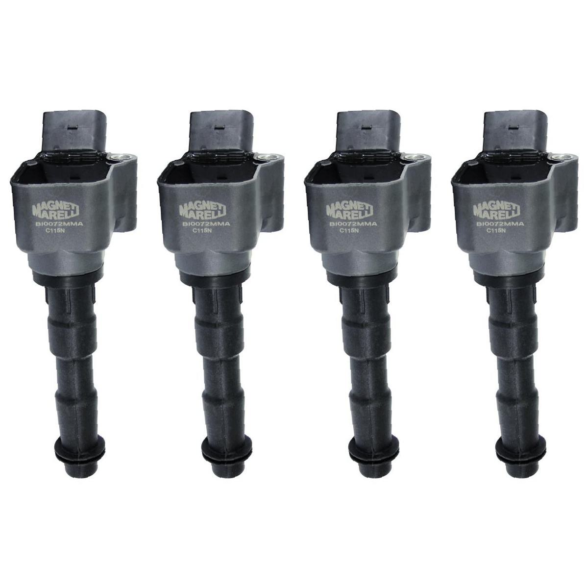 Kit 4 Bobina Ignição - Magneti Marelli - BI0072MMA - (1)