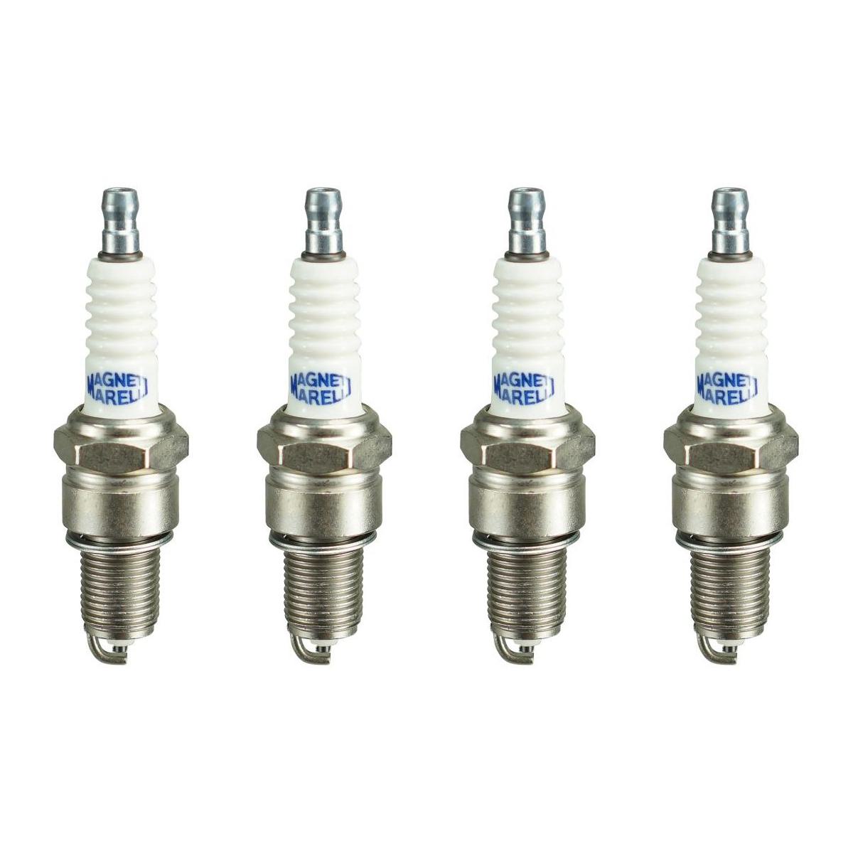 Kit 4 Vela Ignição V-Form - Magneti Marelli - F5RFMM - (1)