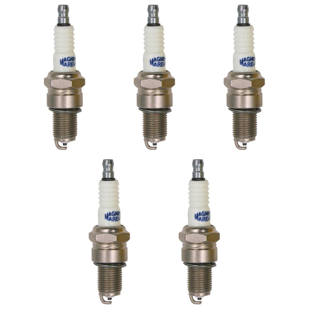 Kit 5 Vela Ignição V-Form - Magneti Marelli - F7RFMM - (1)