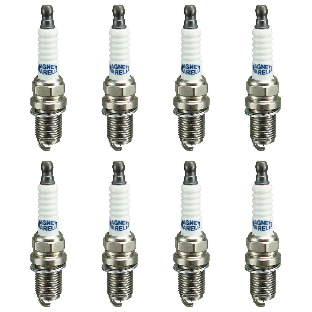 Kit 8 Vela Ignição Platinum - Magneti Marelli - K6RTPMM - (1)