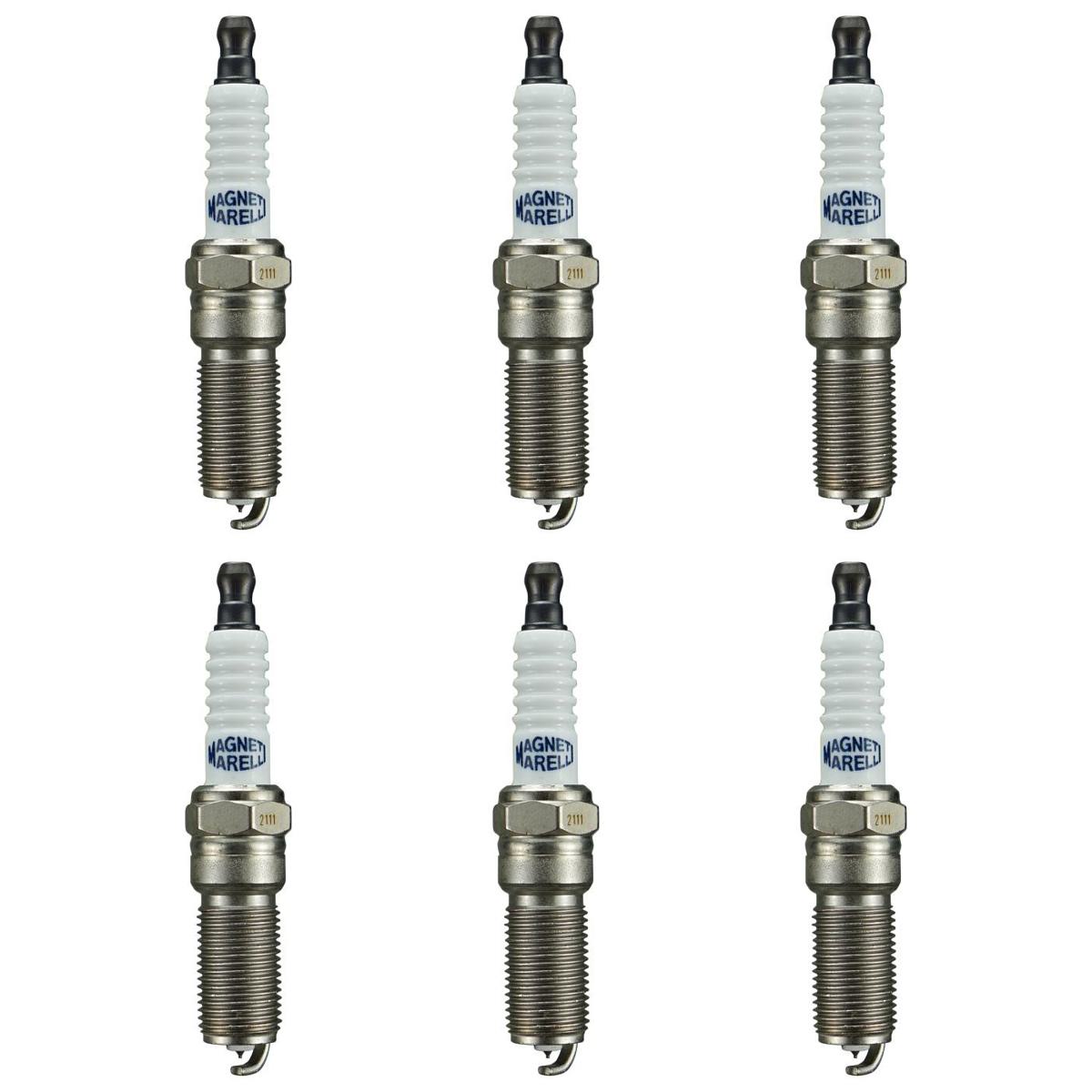 Kit 6 Vela Ignição Iridium - Magneti Marelli - QH5RTIMM-13 - (1)