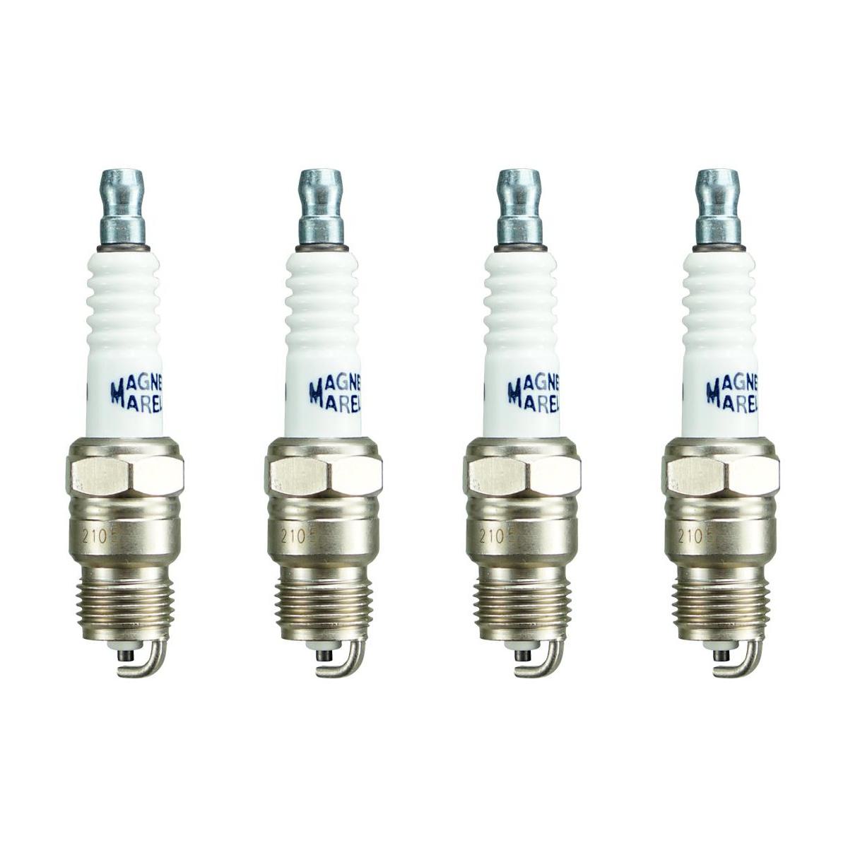 Kit 4 Vela Ignição Standard - Magneti Marelli - P6TCMM - (1)