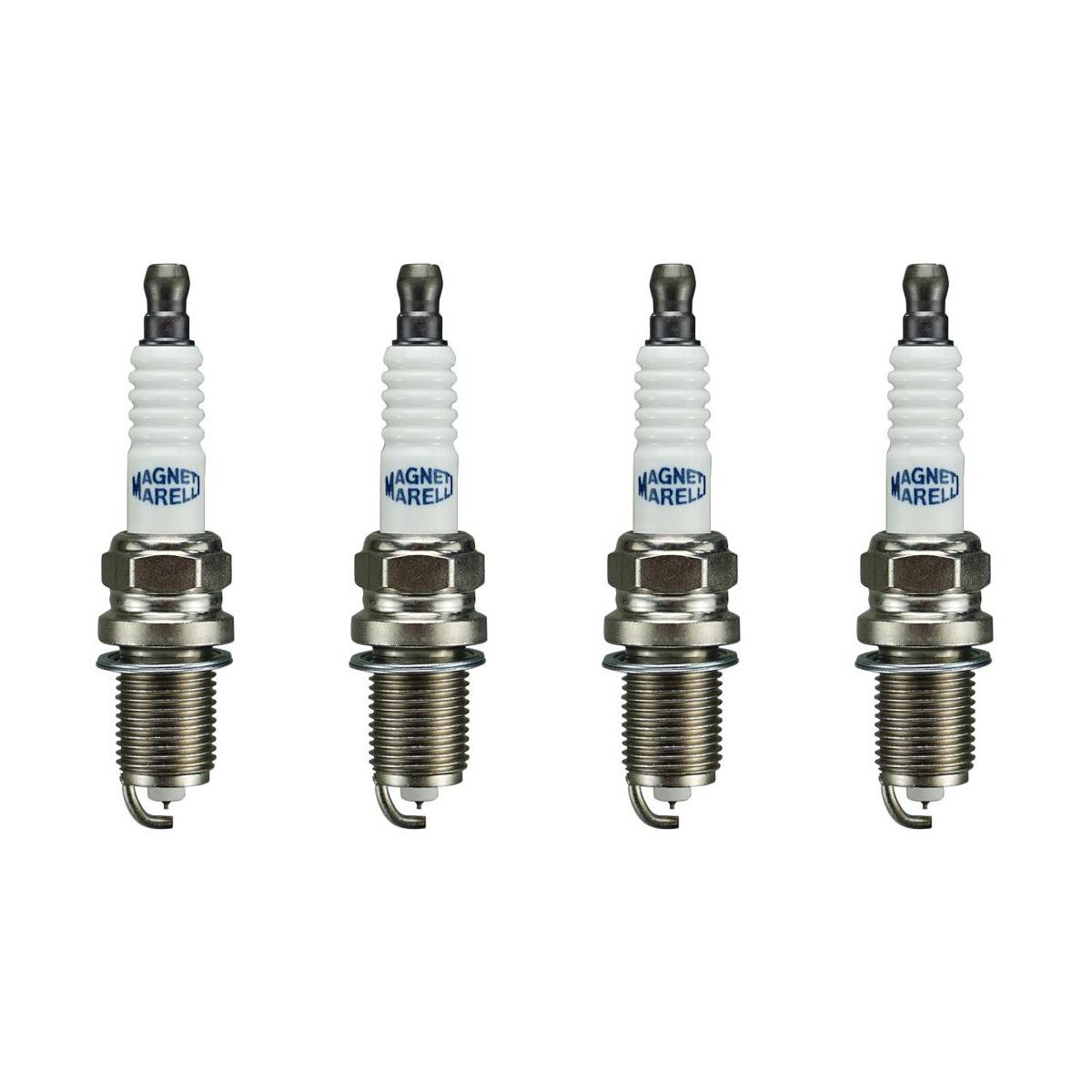 Kit 4 Vela Ignição Platinum-Iridium - Magneti Marelli - K6RTIPMM-11 - (1)