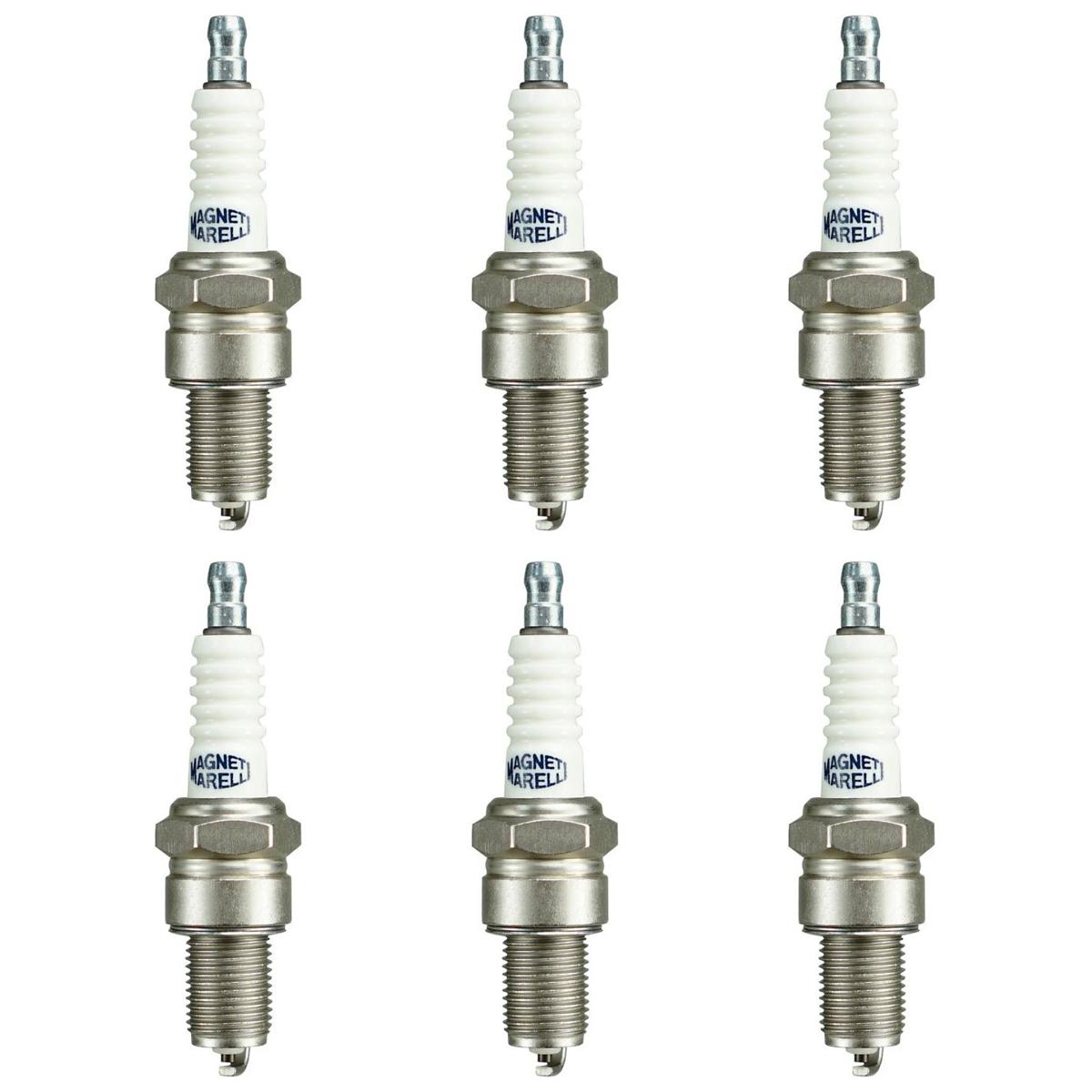 Kit 6 Vela Ignição Resistiva - Magneti Marelli - F5RTCMM - (1)