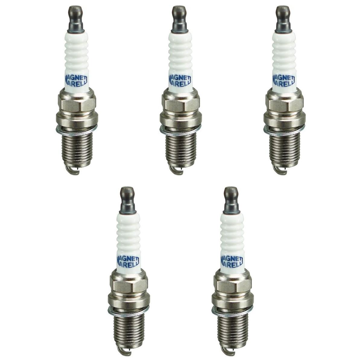 Kit 5 Vela Ignição Platinum - Magneti Marelli - K6RTPMM - (1)