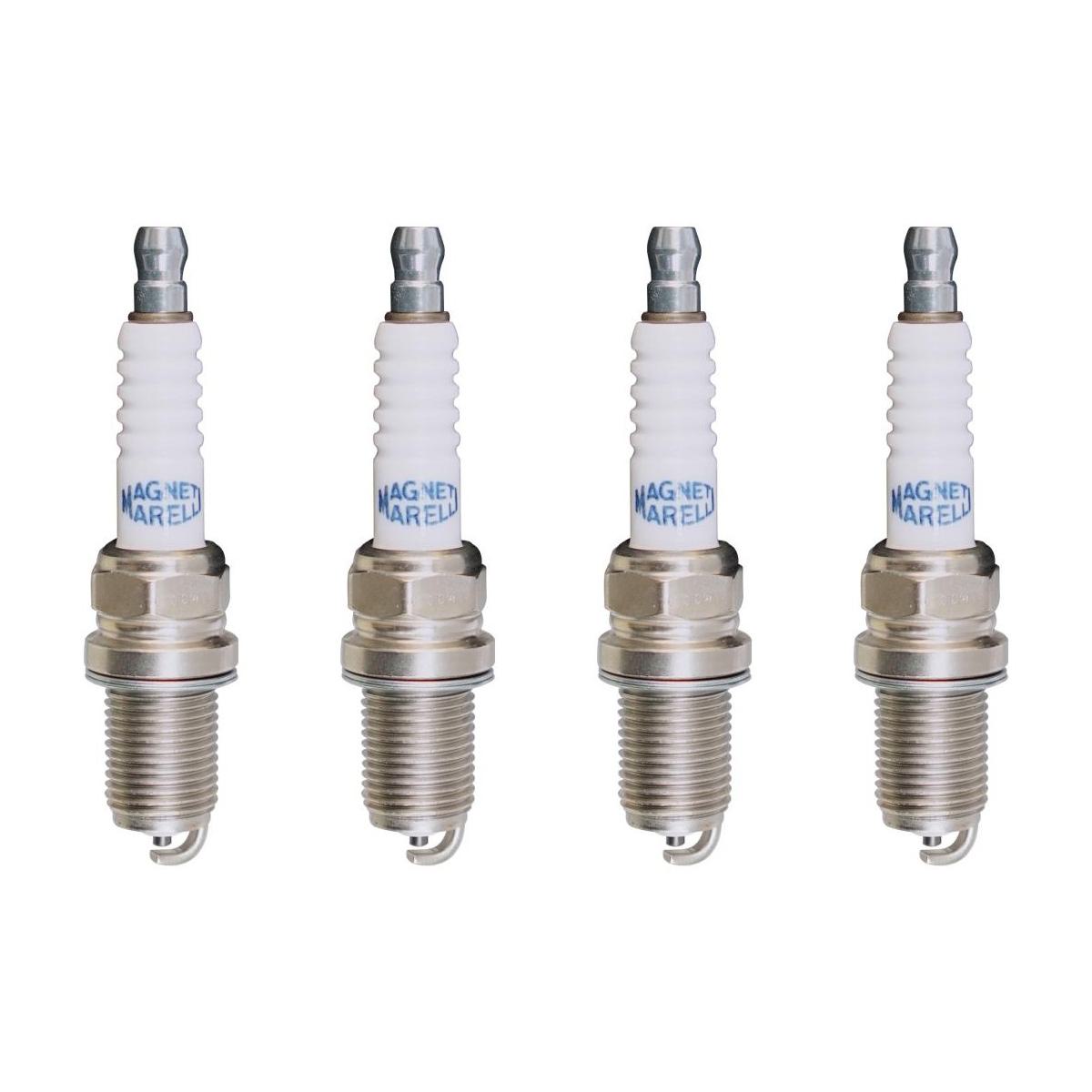 Kit 4 Vela Ignição Resistiva - Magneti Marelli - K5RTCMM - (1)