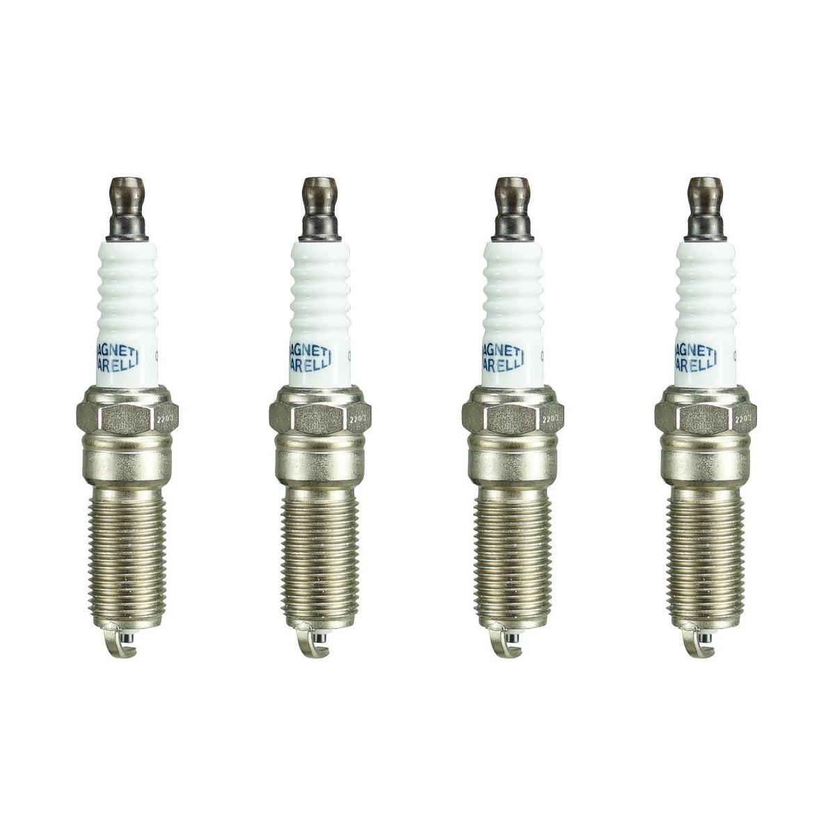 Kit 4 Vela Ignição Resistiva - Magneti Marelli - QH6RTCMM-10 - (1)