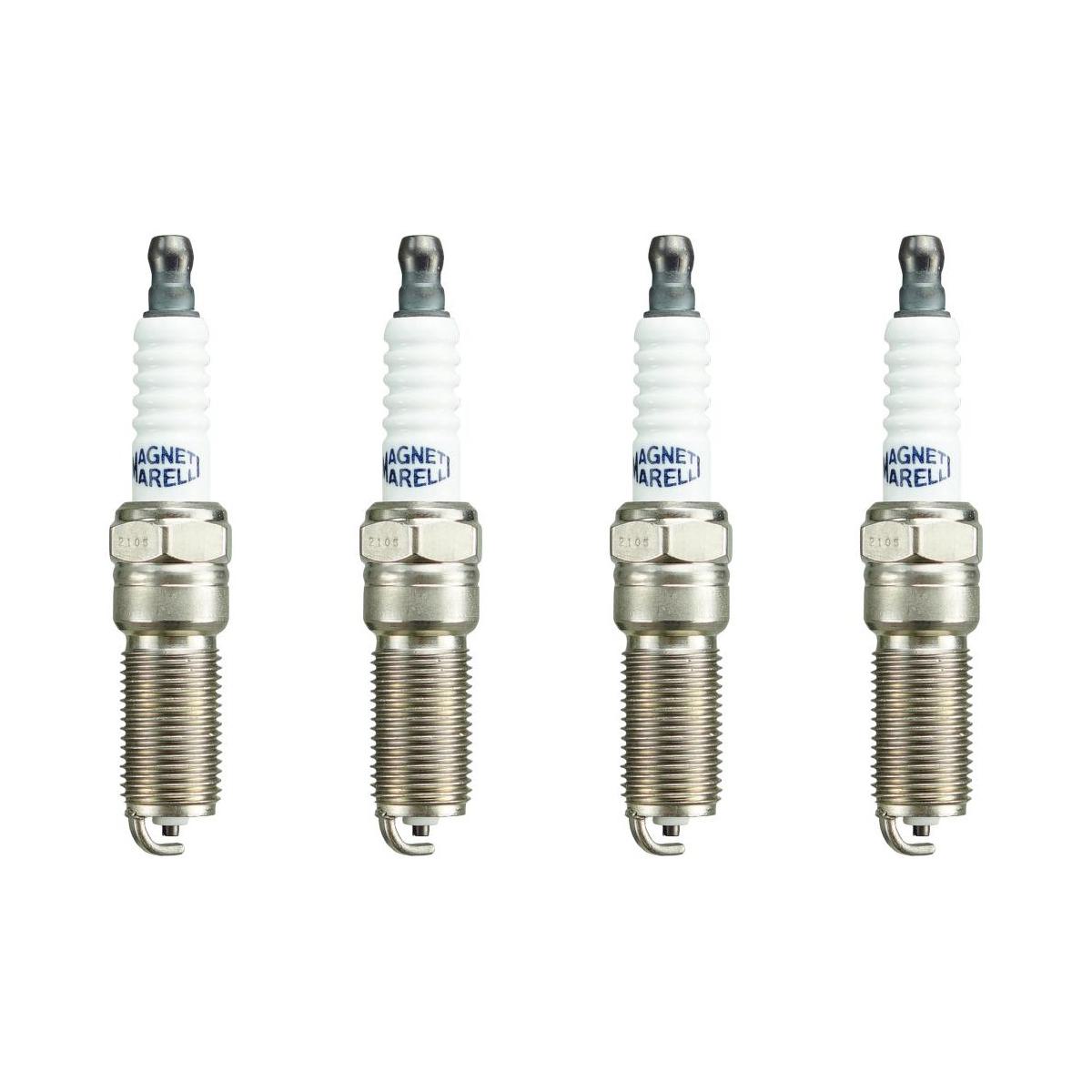 Kit 4 Vela Ignição V-Form - Magneti Marelli - QH7RFMM-10 - (1)