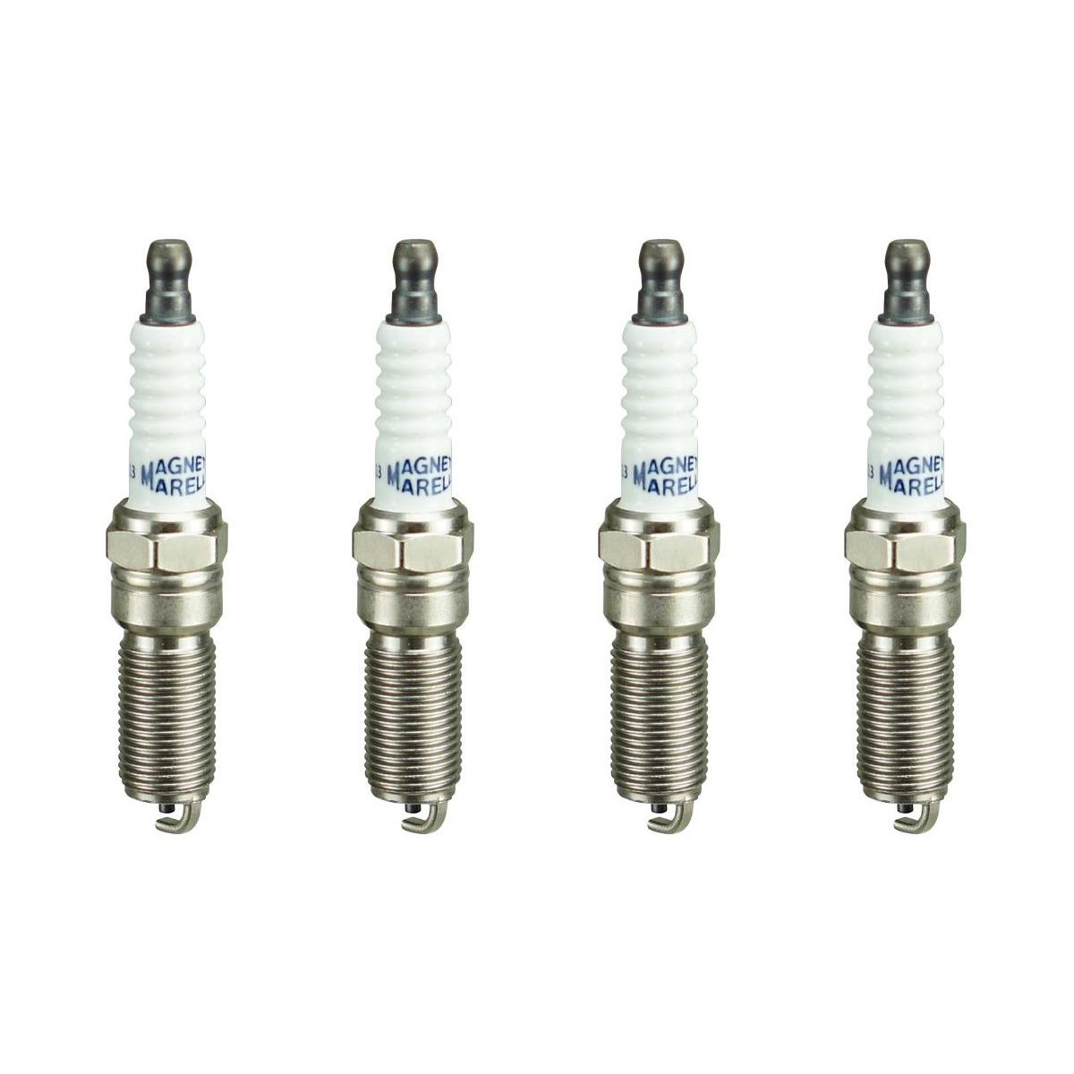 Kit 4 Vela Ignição Resistiva - Magneti Marelli - QH6RTCMM-13 - (1)