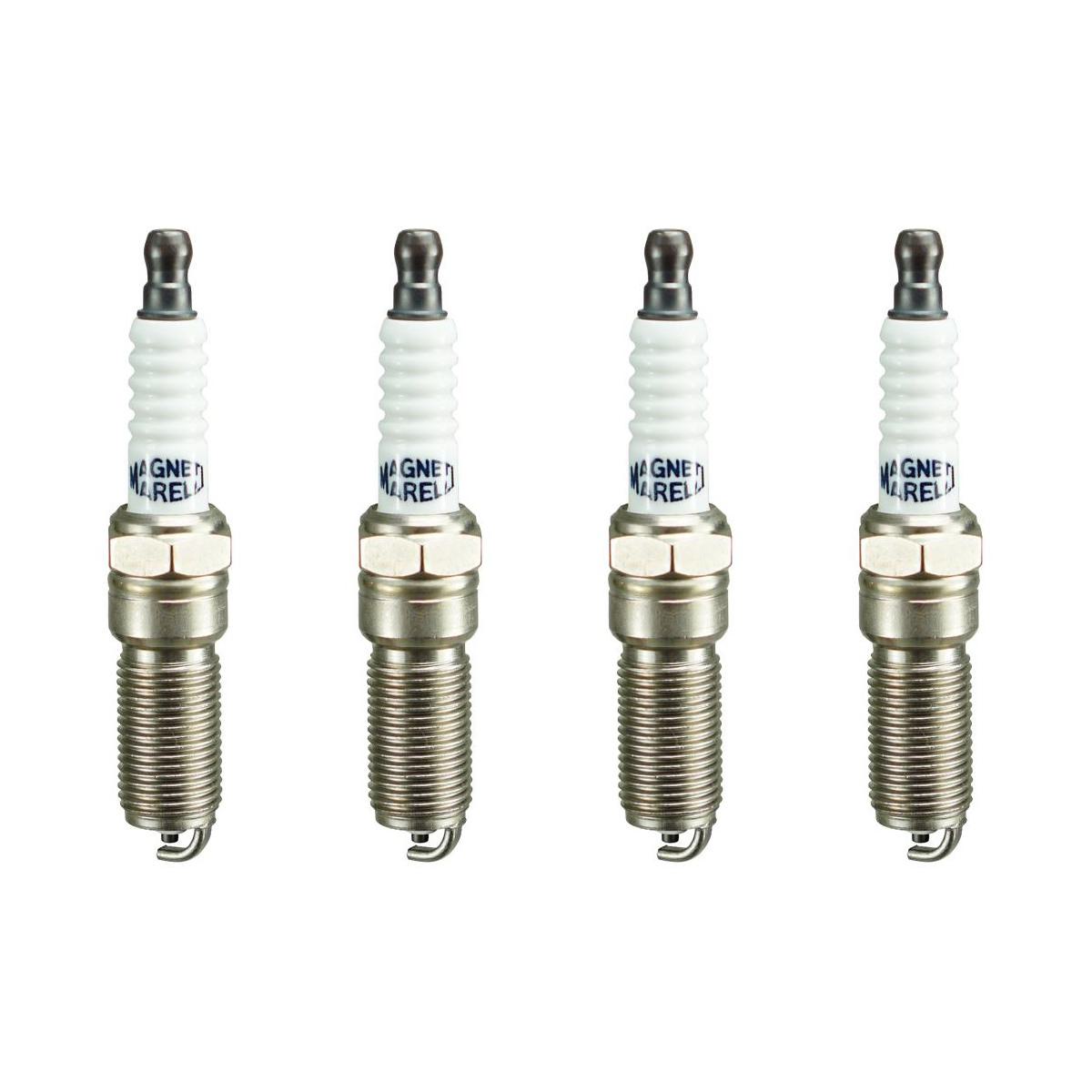 Kit 4 Vela Ignição Resistiva - Magneti Marelli - QH7RTCMM-10 - (1)