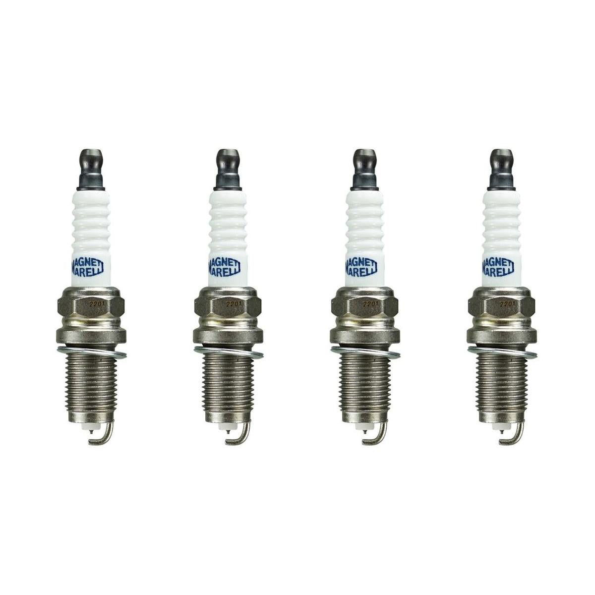 Kit 4 Vela Ignição Platinum-Iridium - Magneti Marelli - K6RBIPMM-13 - (1)