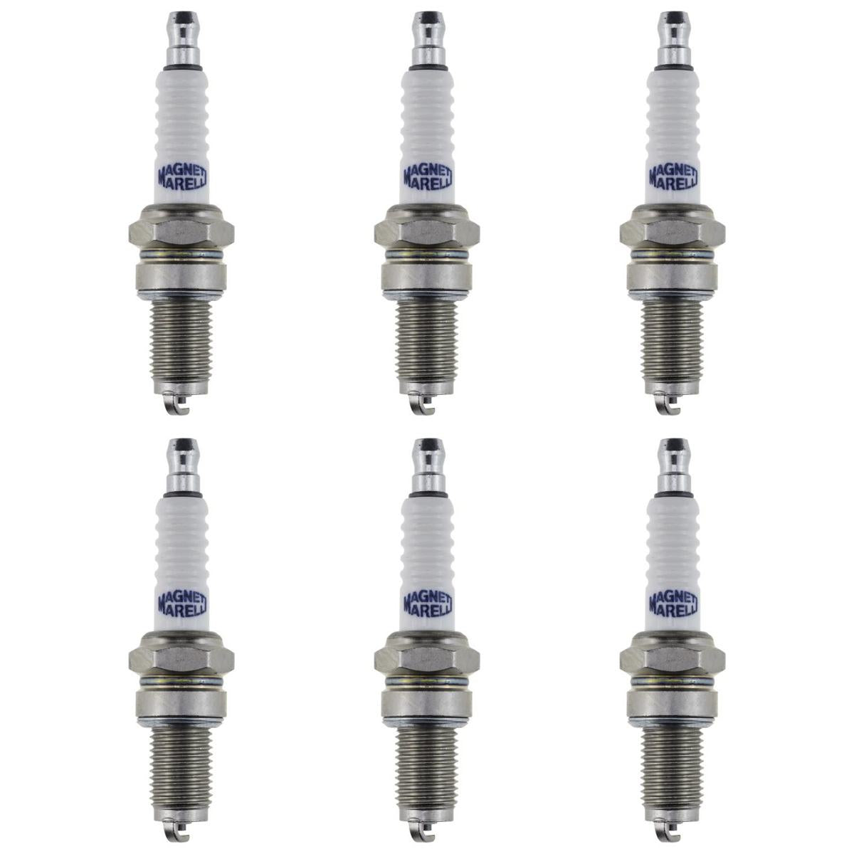 Kit 6 Vela Ignição Resistiva - Magneti Marelli - DR7TCMM-9 - (1)