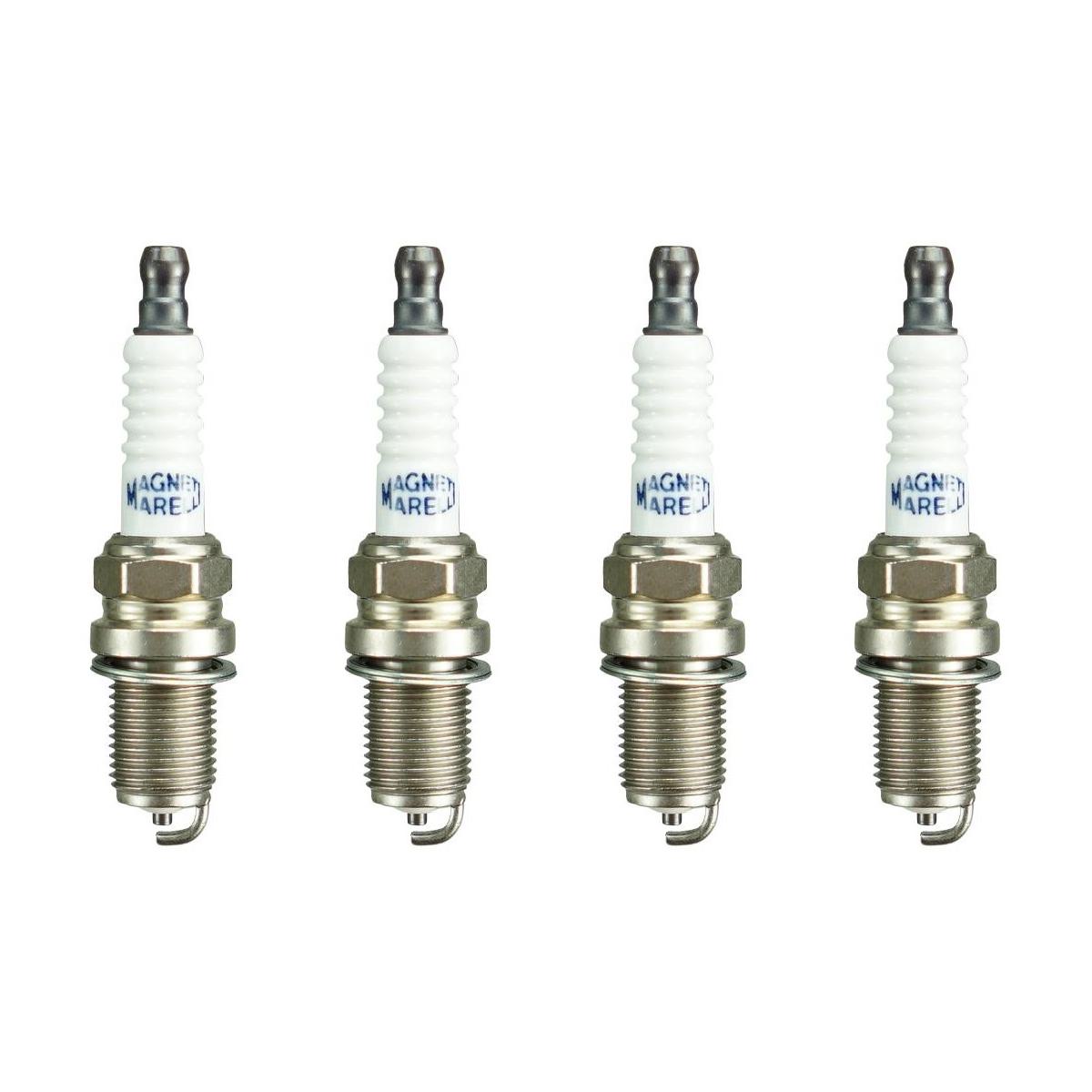 Kit 4 Vela Ignição Resistiva - Magneti Marelli - K6RTCMM-10 - (1)