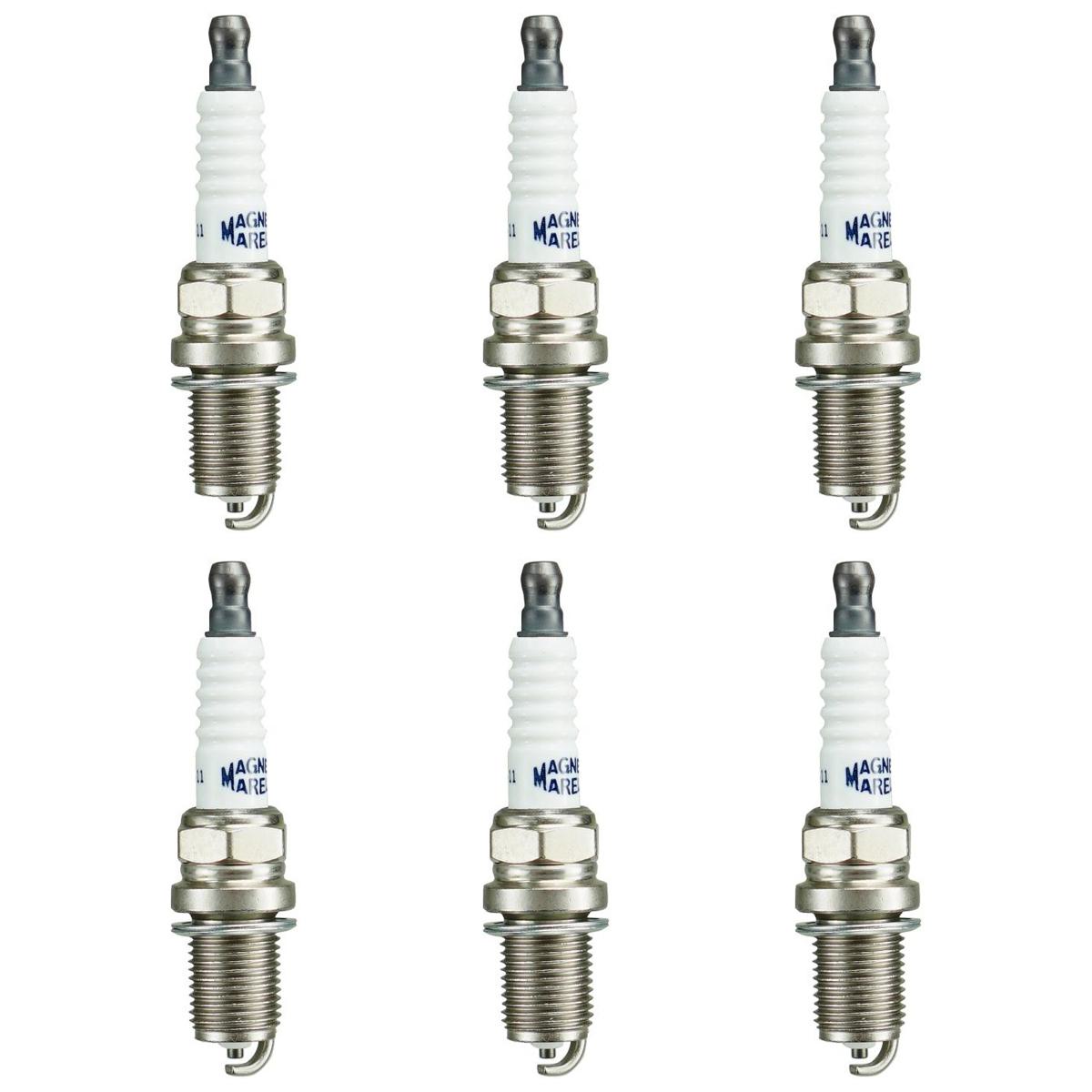 Kit 6 Vela Ignição Resistiva - Magneti Marelli - K5RTCMM-11 - (1)