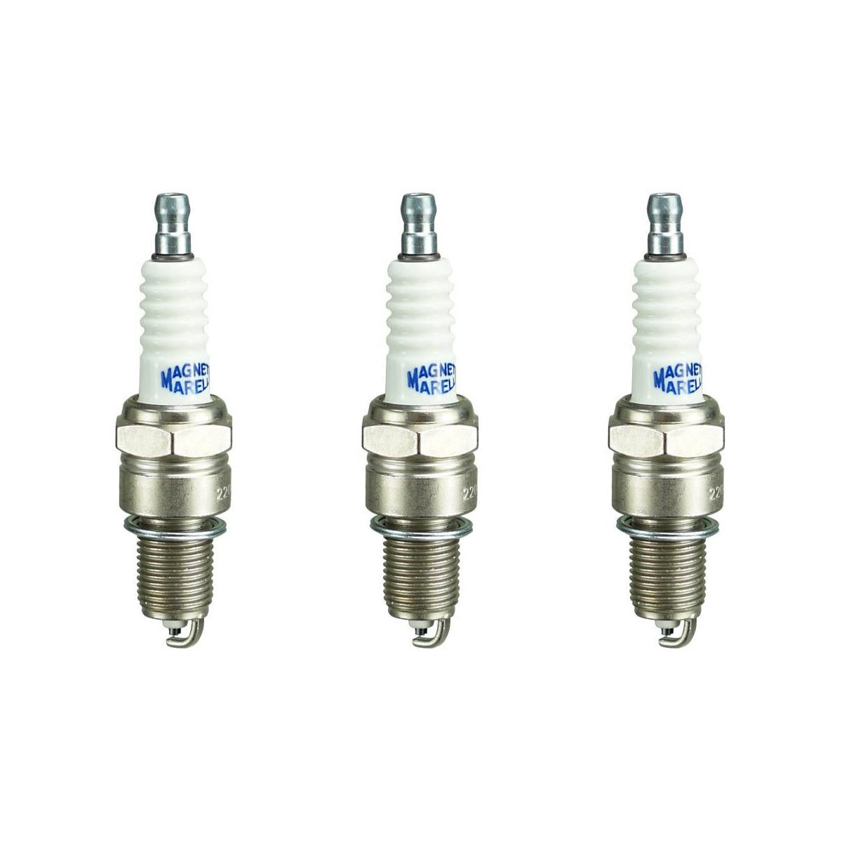 Kit 3 Vela Ignição V-Form - Magneti Marelli - F6RFMM - (1)