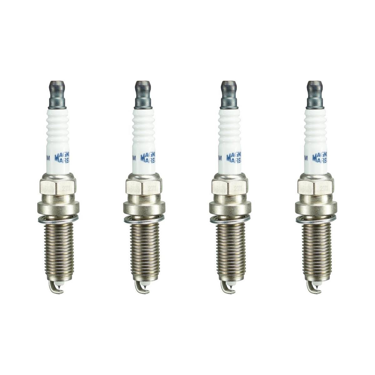 Kit 4 Vela Ignição Platinum-Iridium - Magneti Marelli - LD8RTIPMM - (1)
