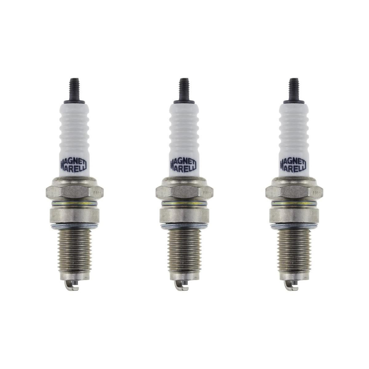Kit 3 Vela Ignição Resistiva - Magneti Marelli - DR8TCMM-9 - (1)
