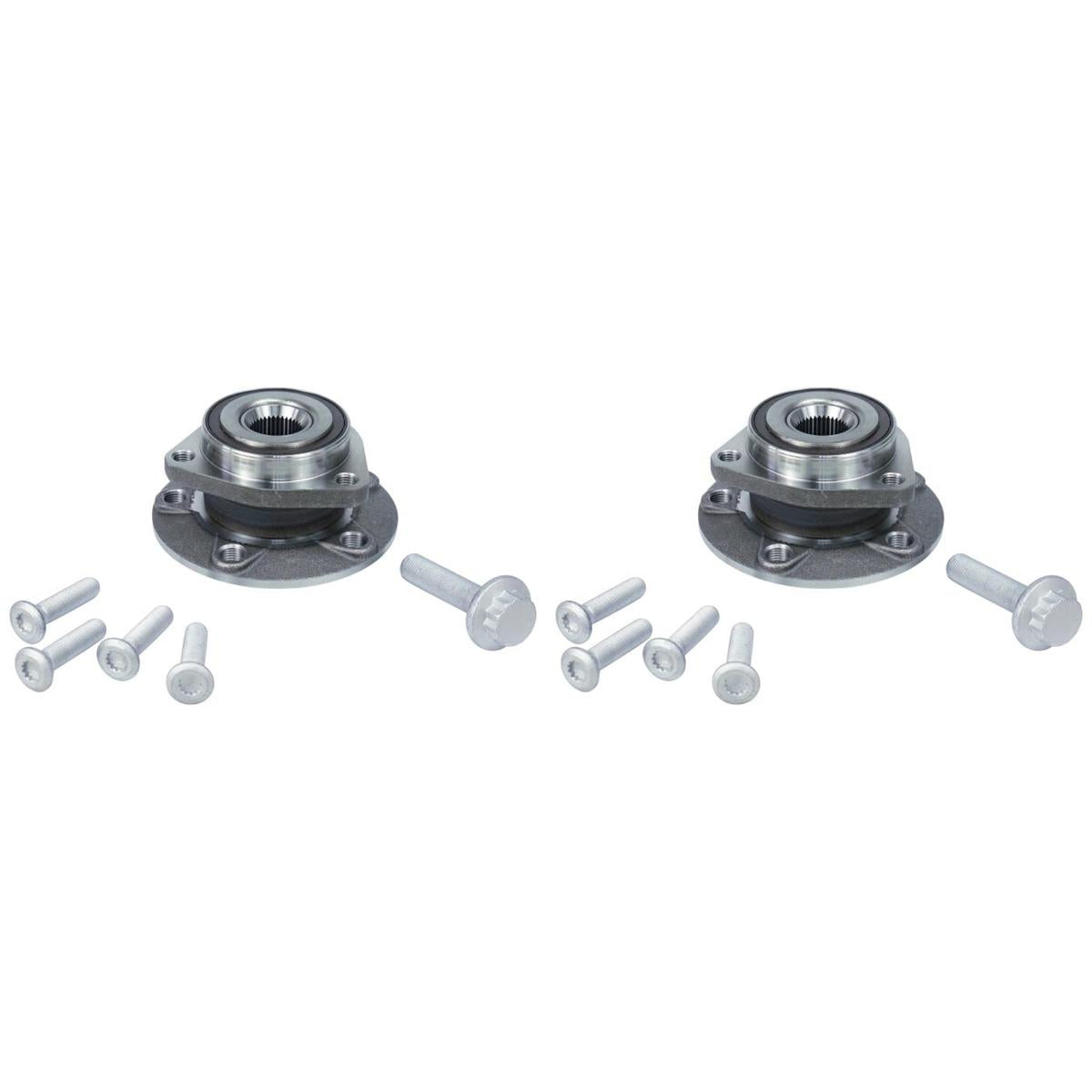 Par Cubo De Roda Dianteiro Com Rolamento E Abs - Cofap - CRC01019 - (1)