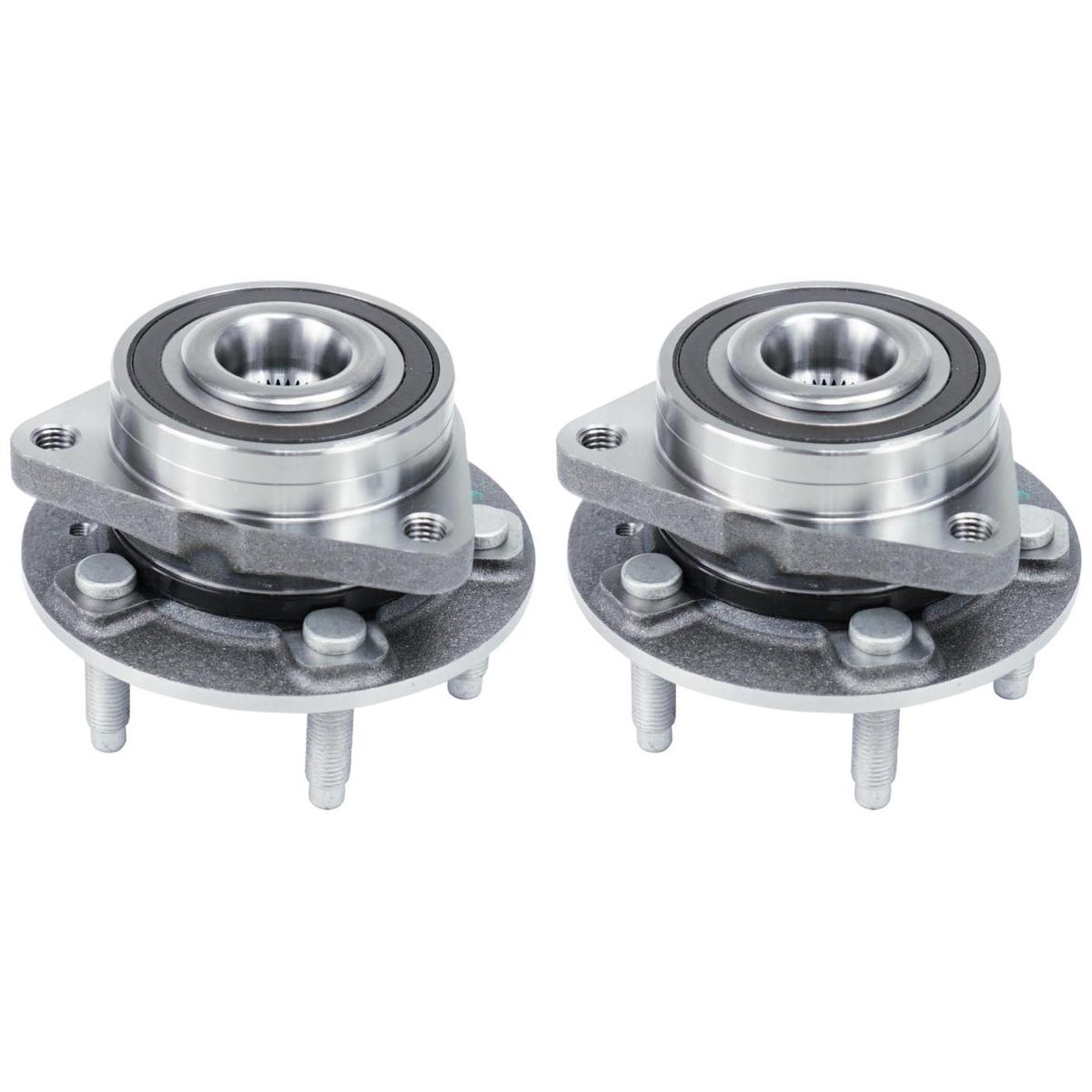 Par Cubo De Roda Dianteiro Com Rolamento E Abs - Cofap - CRC04026 - (1)