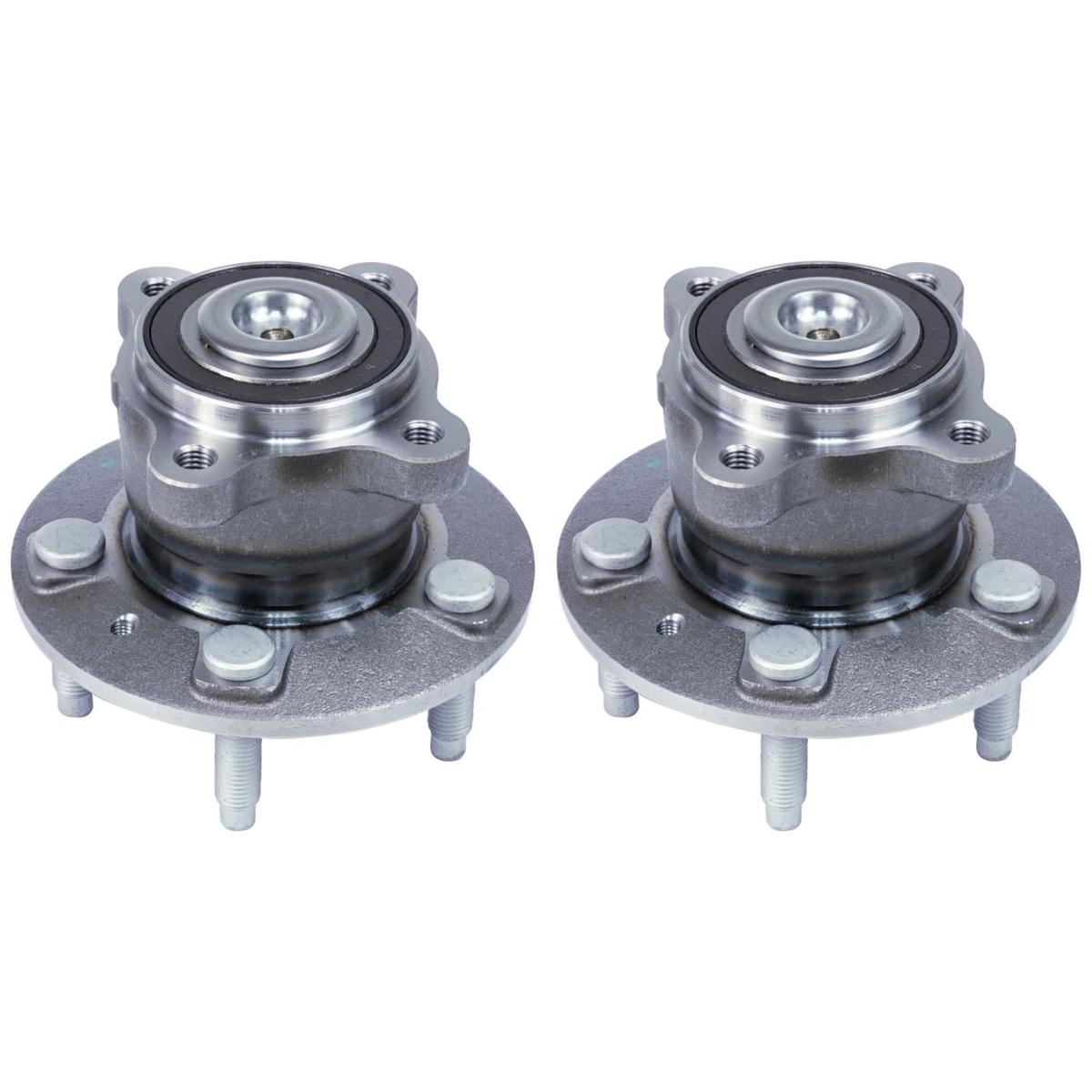 Par Cubo De Roda Traseiro Com Rolamento E Abs - Cofap - CRC04027 - (1)