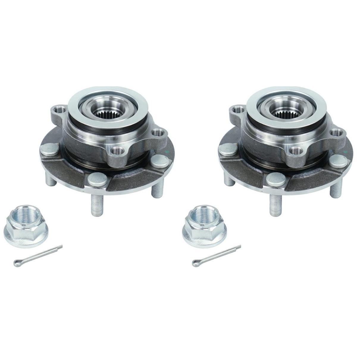 Par Cubo De Roda Dianteira Com Rolamento E Abs - Cofap - CRC29008 - (1)