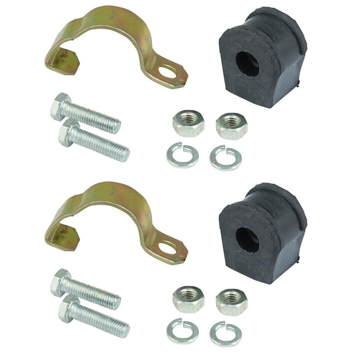Par Kit Barra Estabilizadora Dianteira Com Mancal E Abraçadeira - Cofap - KEC01019 - (1)